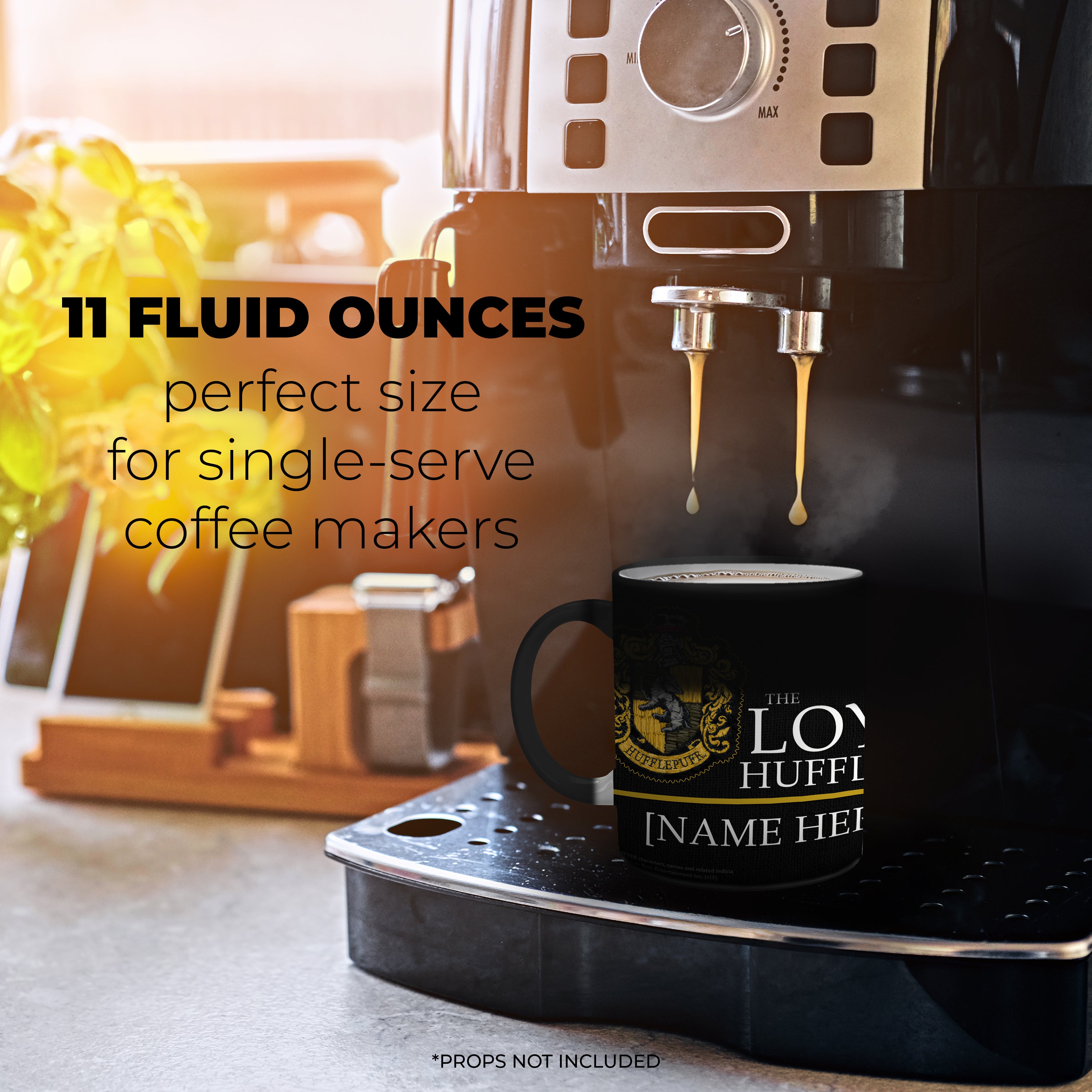 Harry Potter (Hufflepuff Robe Personalized) Morphing Mugs® Heat-Sensitive Mug MMUG213