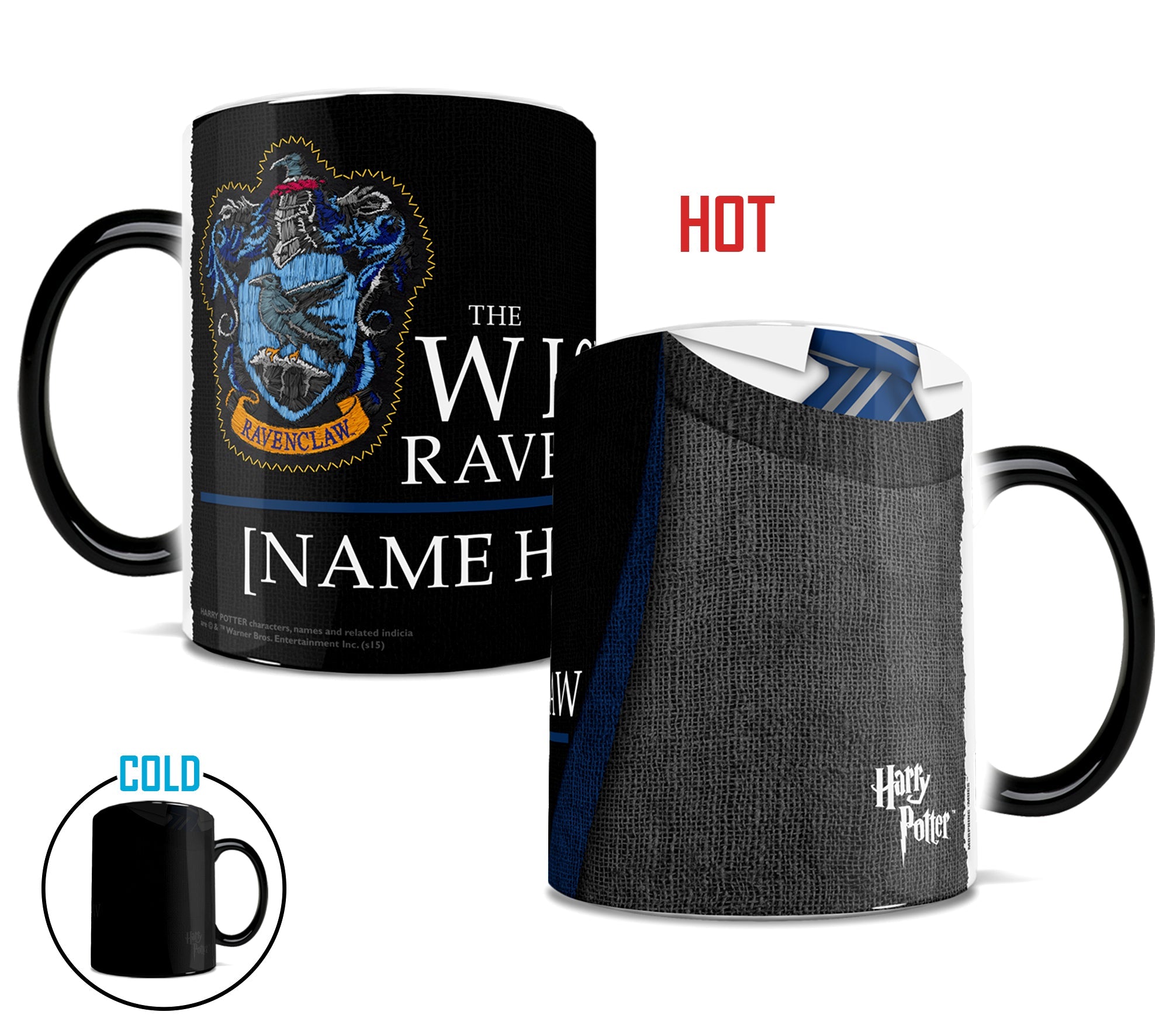 Harry Potter (Ravenclaw Robe Personalized) Morphing Mugs® Heat-Sensitive Mug MMUG214