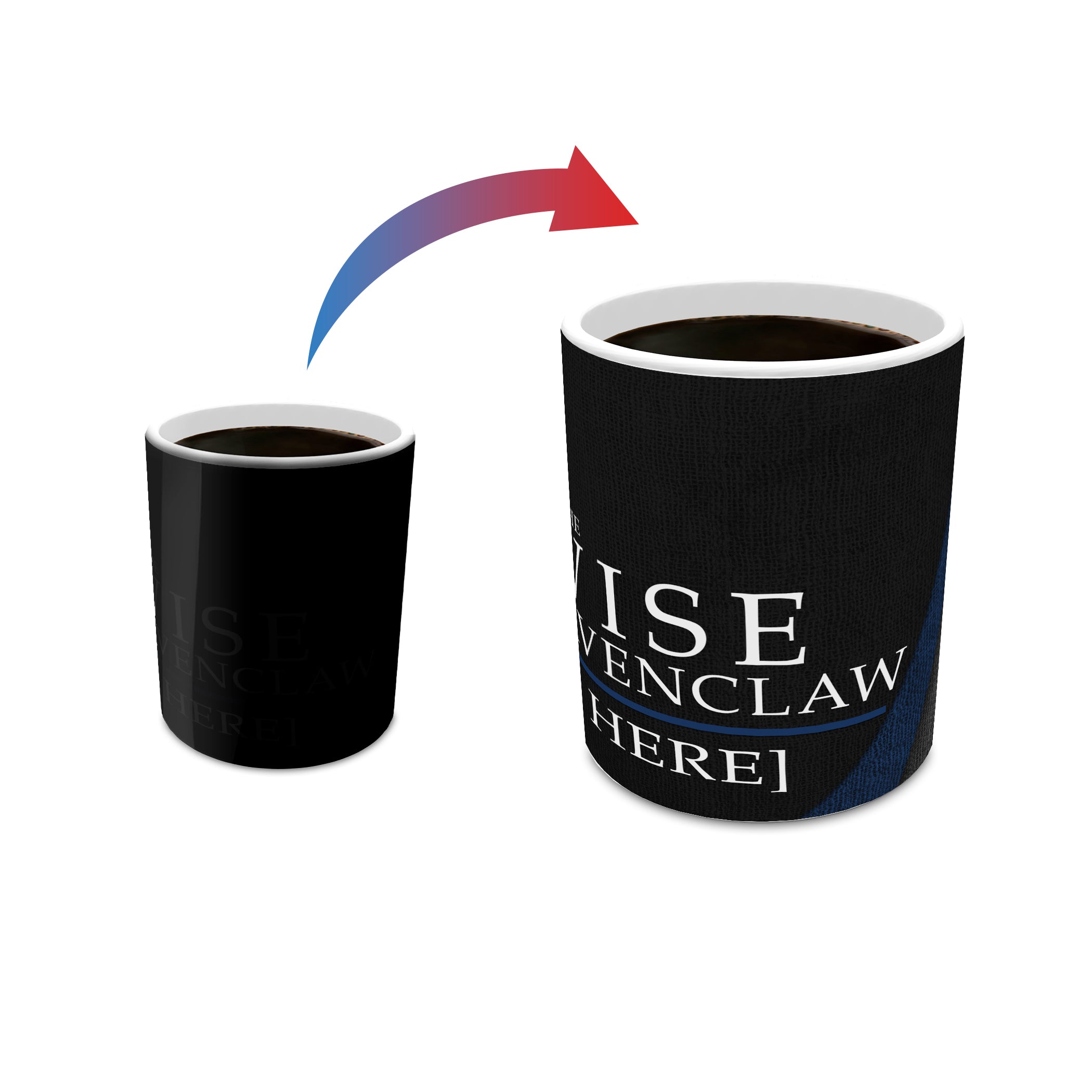 Harry Potter (Ravenclaw Robe Personalized) Morphing Mugs® Heat-Sensitive Mug MMUG214