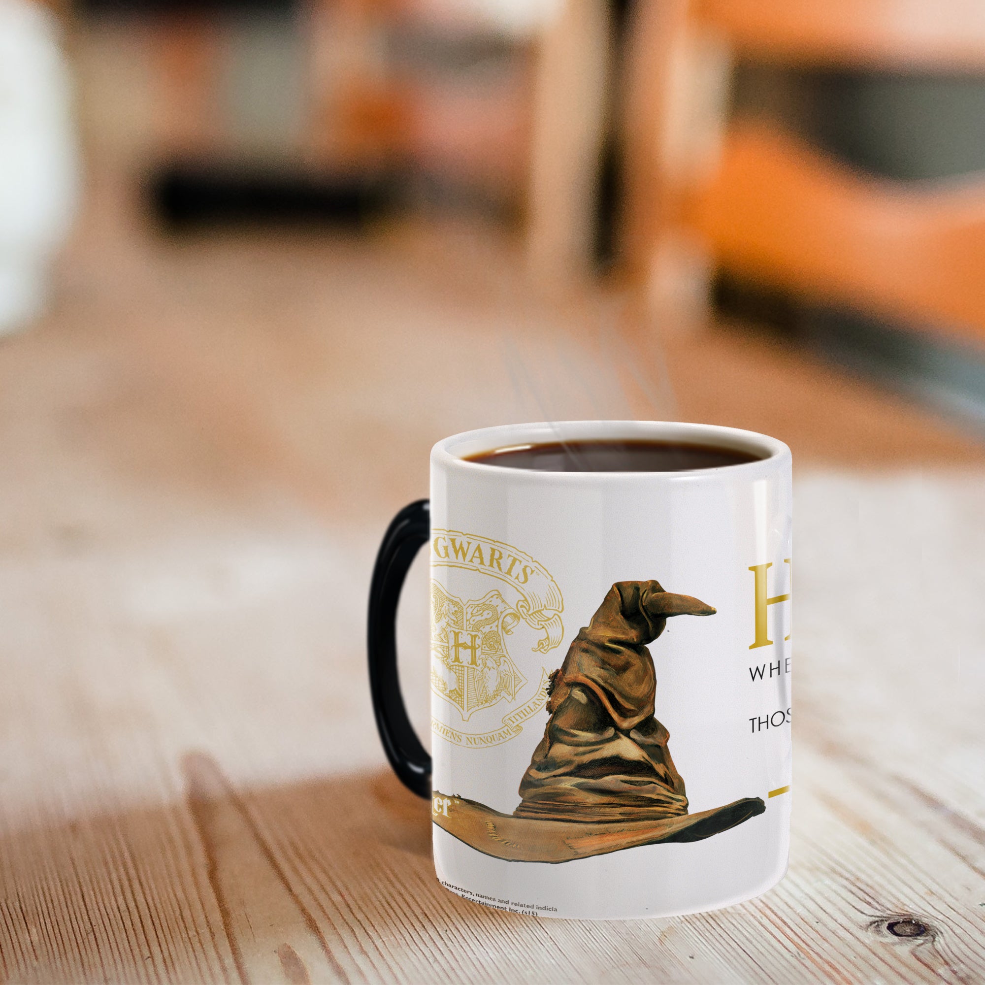 Harry Potter (Sorting Hat Hufflepuff Personalized) Morphing Mugs® Heat-Sensitive Mug MMUG217