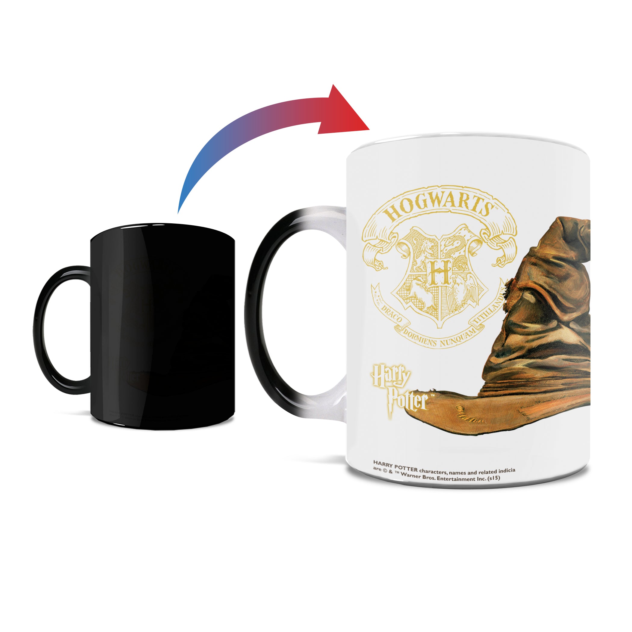 Harry Potter (Sorting Hat Hufflepuff Personalized) Morphing Mugs® Heat-Sensitive Mug MMUG217
