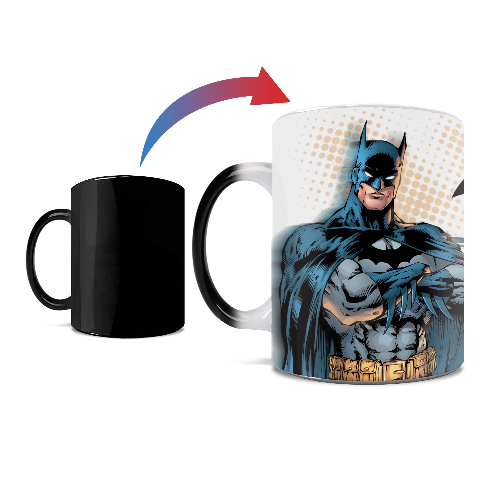 DC Comics Justice League Batman (Personalized) Morphing Mugs® Heat-Sensitive Mug MMUG219