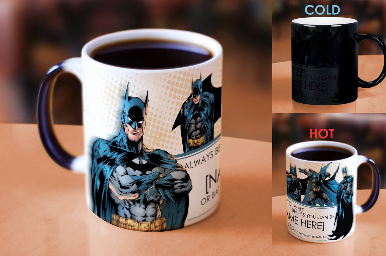DC Comics Justice League Batman (Personalized) Morphing Mugs® Heat-Sensitive Mug MMUG219