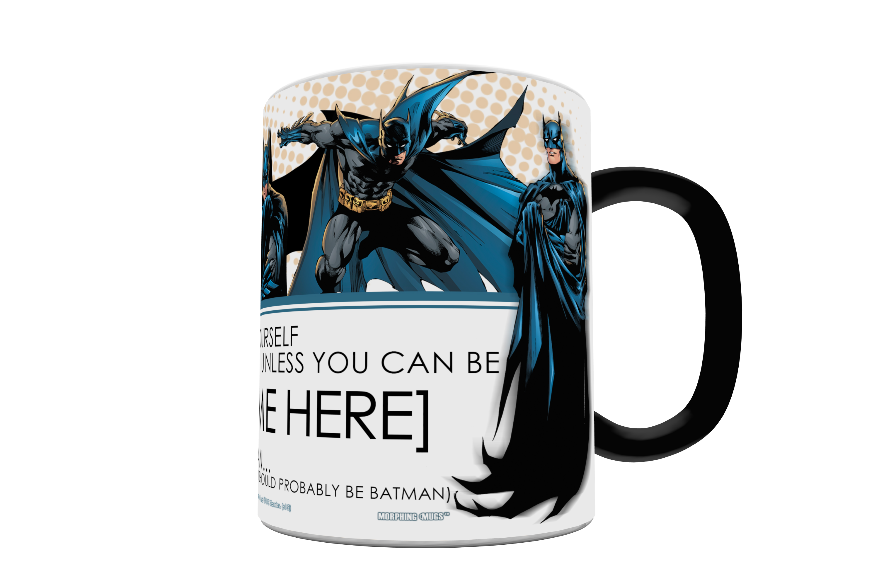 DC Comics Justice League Batman (Personalized) Morphing Mugs® Heat-Sensitive Mug MMUG219