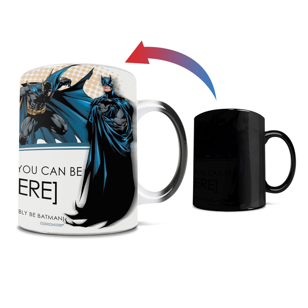 DC Comics Justice League Batman (Personalized) Morphing Mugs® Heat-Sensitive Mug MMUG219