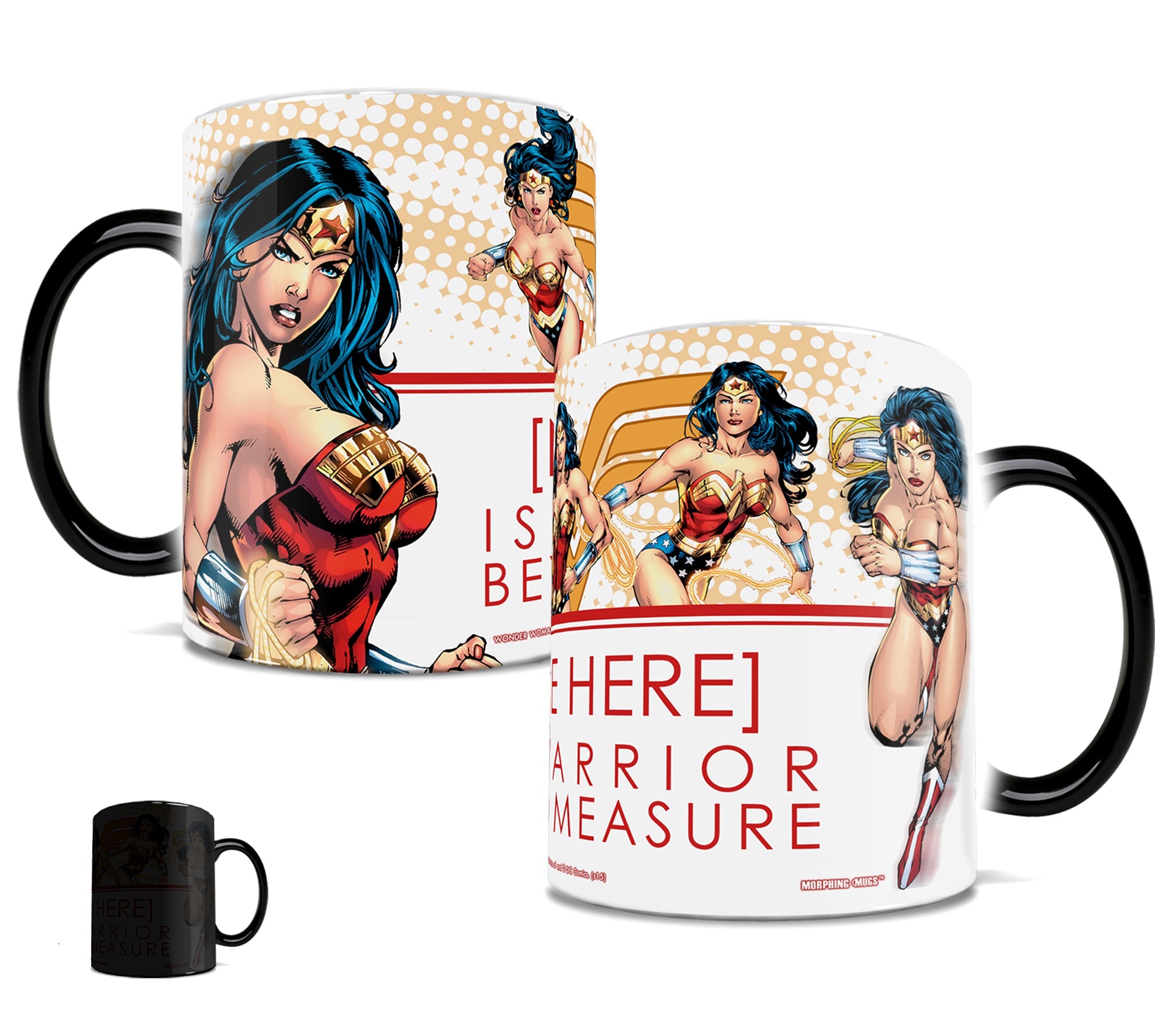 DC Comics Justice League (Wonder Woman Personalized) Morphing Mugs® Heat-Sensitive Mug MMUG220