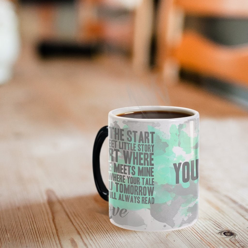 Wedding Collection (Our Story - Personalized) Morphing Mugs® Heat-Sensitive Mug MMUG223