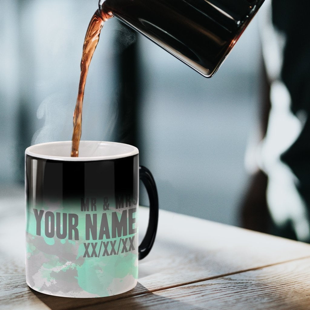 Wedding Collection (Our Story - Personalized) Morphing Mugs® Heat-Sensitive Mug MMUG223