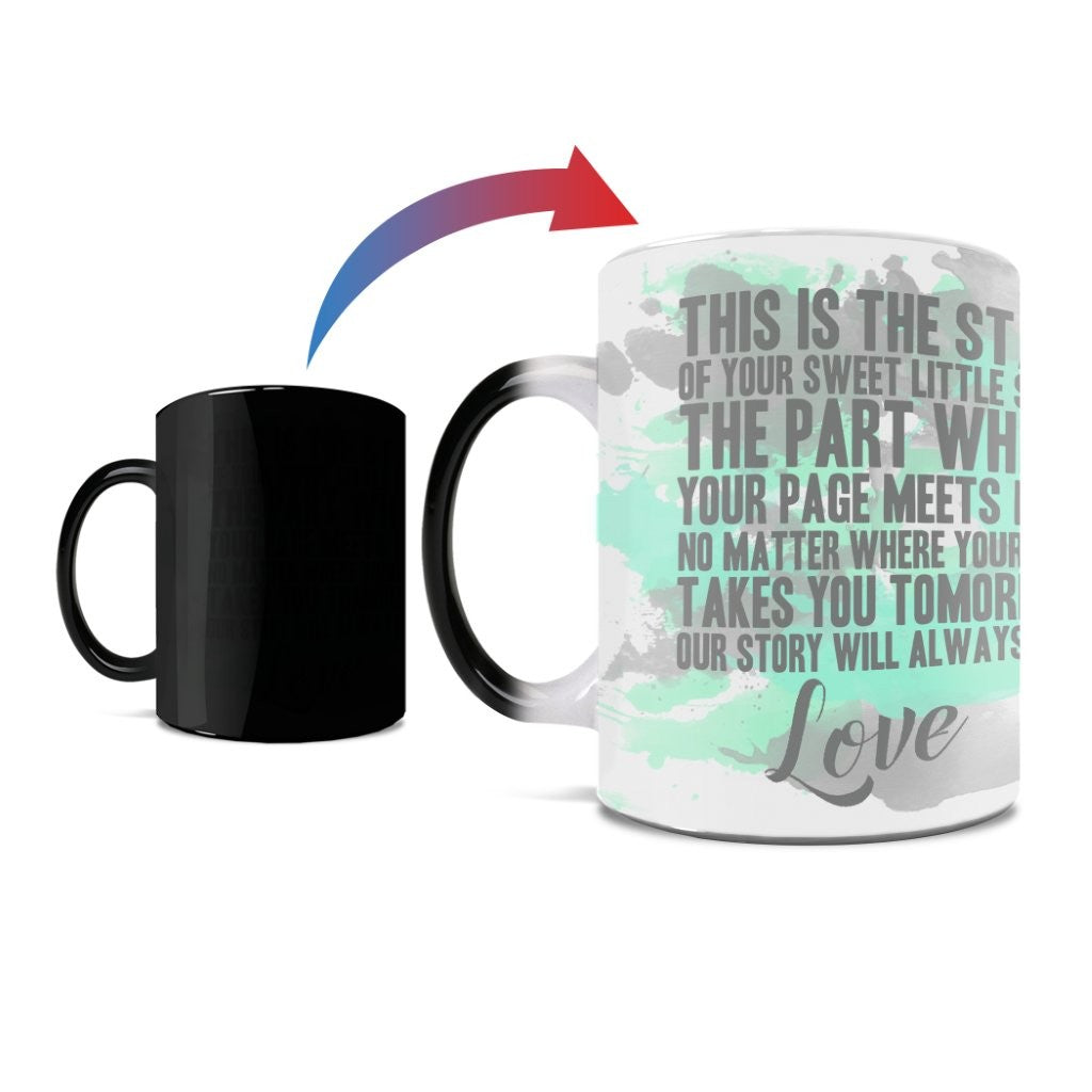 Wedding Collection (Our Story - Personalized) Morphing Mugs® Heat-Sensitive Mug MMUG223