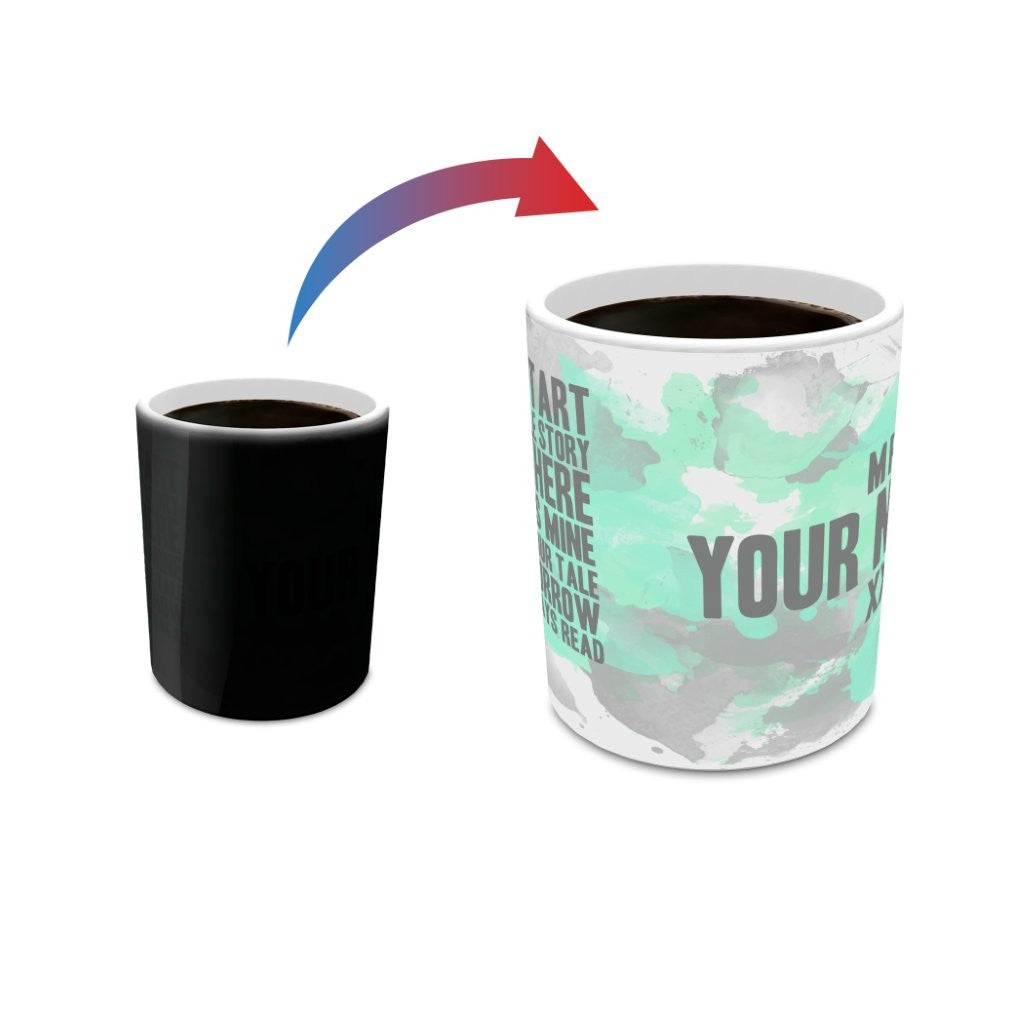 Wedding Collection (Our Story - Personalized) Morphing Mugs® Heat-Sensitive Mug MMUG223