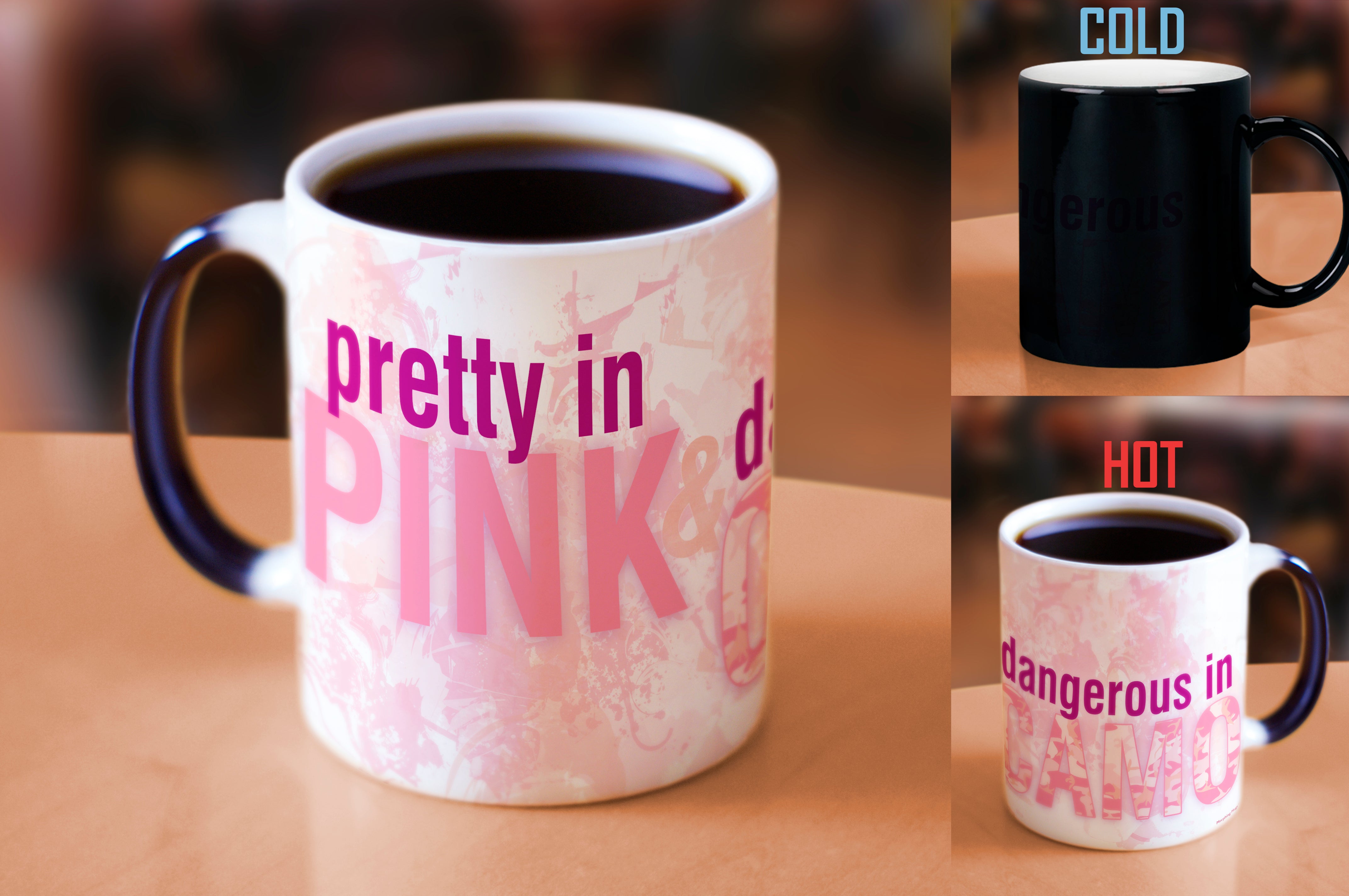 Sports Collection (Pretty In Pink) Morphing Mugs® Heat-Sensitive Mug MMUG237