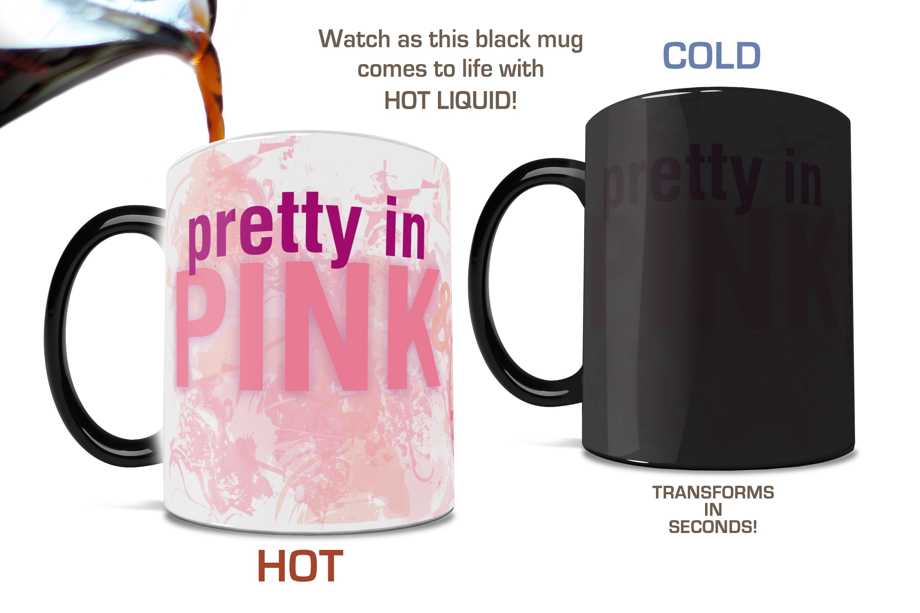 Sports Collection (Pretty In Pink) Morphing Mugs® Heat-Sensitive Mug MMUG237