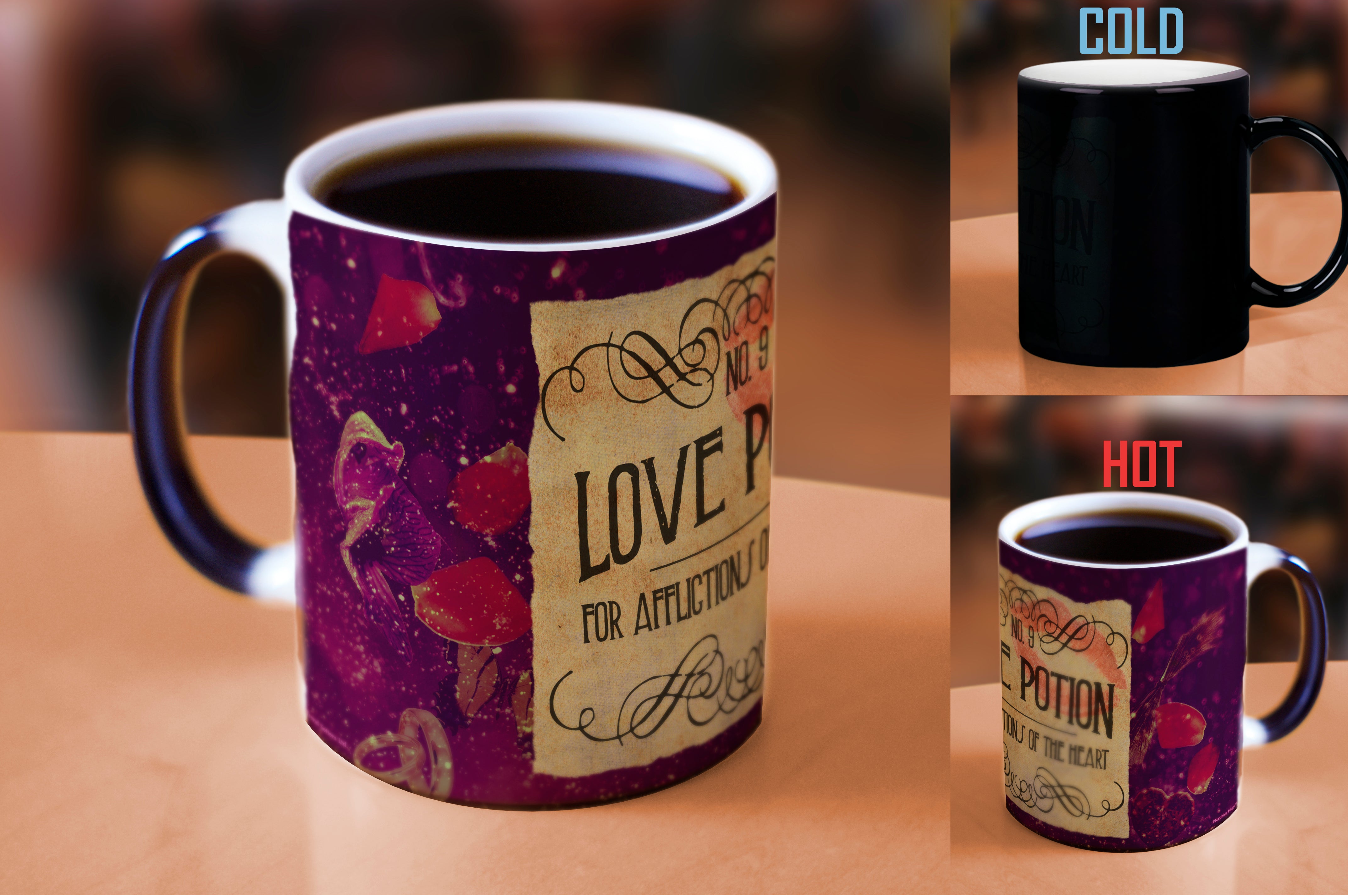 Valentines Day Collection (Love Potion No. 9) Morphing Mugs® Heat-Sensitive Mug MMUG240