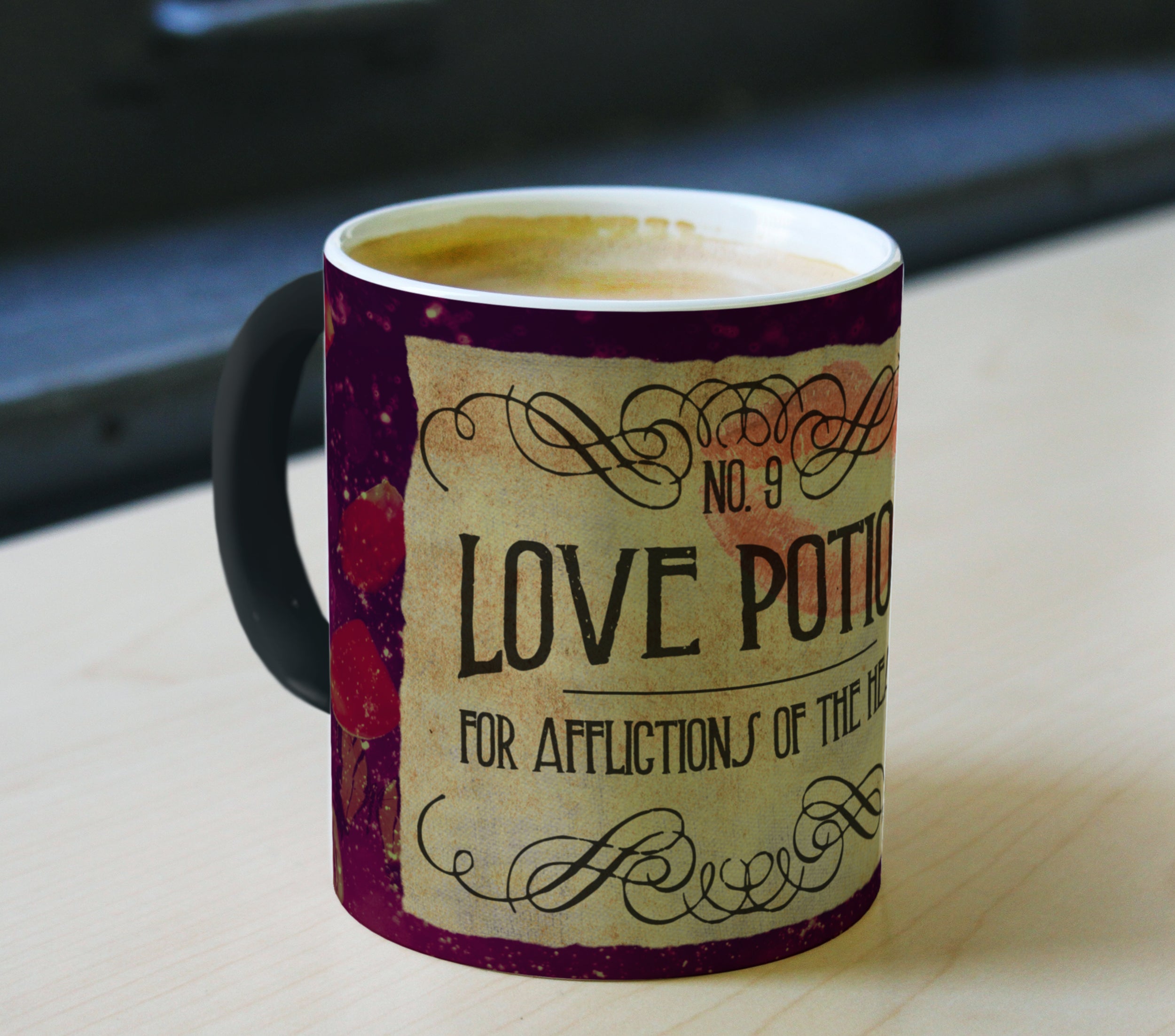 Valentines Day Collection (Love Potion No. 9) Morphing Mugs® Heat-Sensitive Mug MMUG240