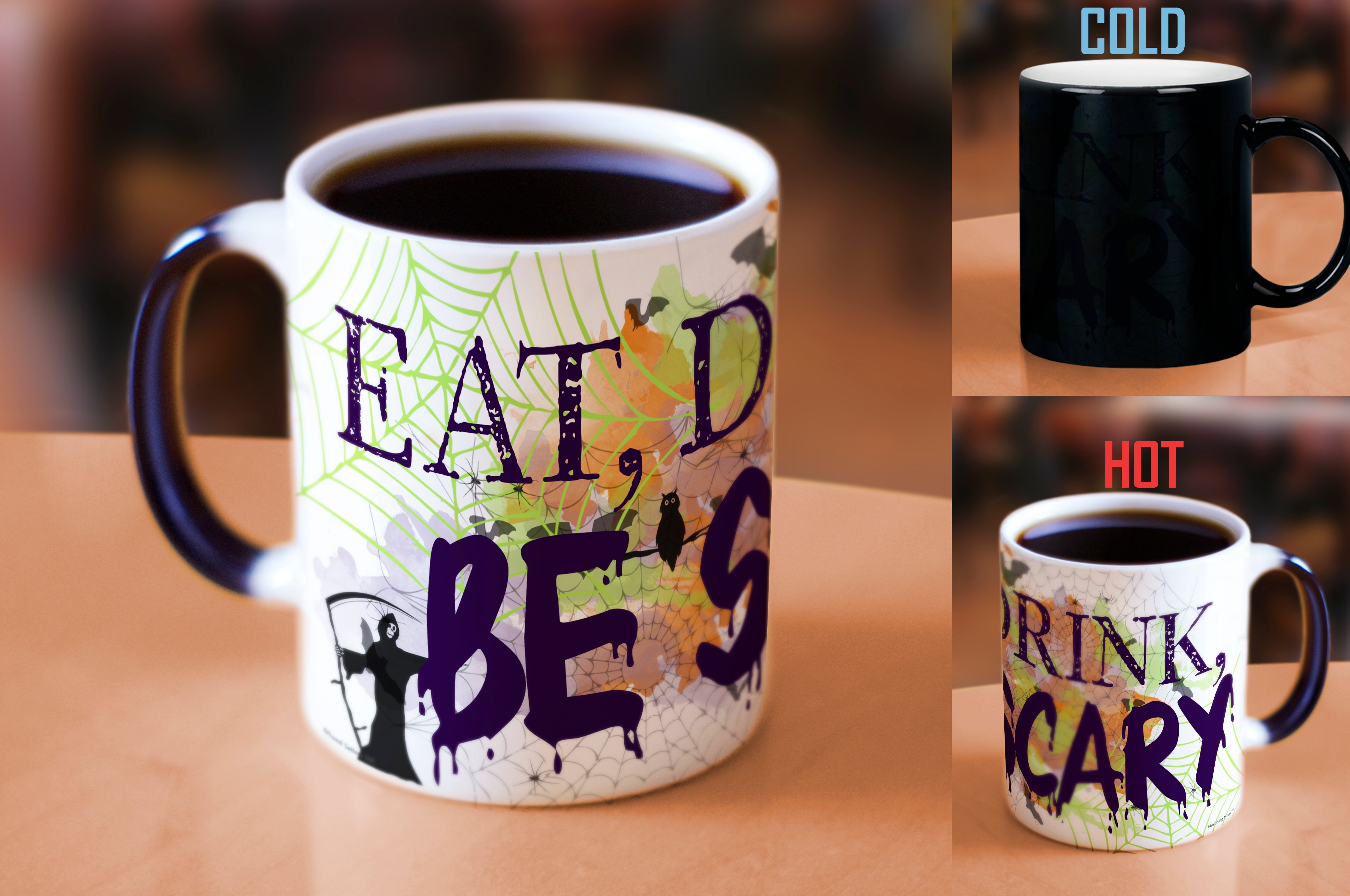Halloween Collection (Eat Drink Be Scary) Morphing Mugs® Heat-Sensitive Mug MMUG243