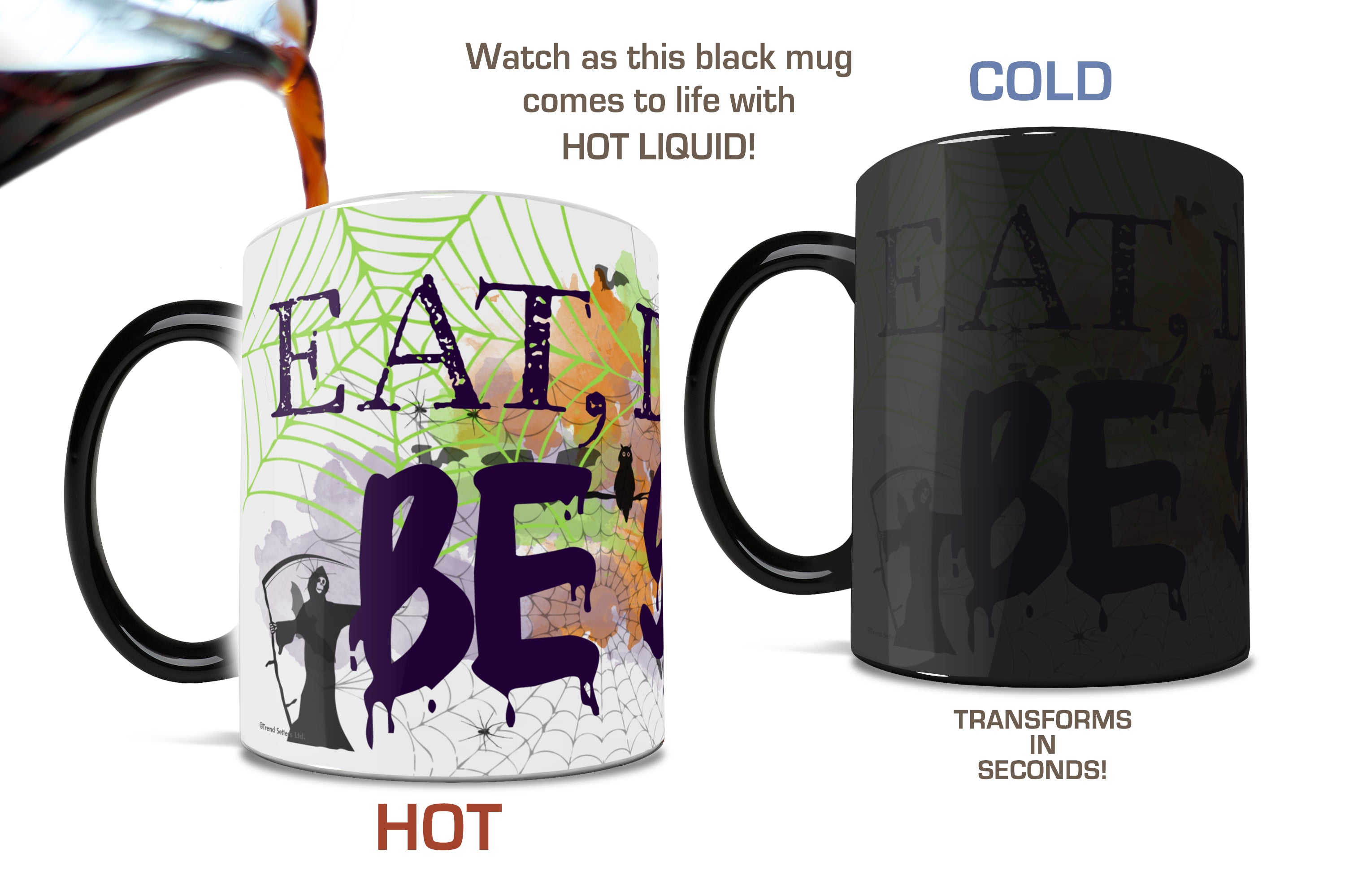 Halloween Collection (Eat Drink Be Scary) Morphing Mugs® Heat-Sensitive Mug MMUG243