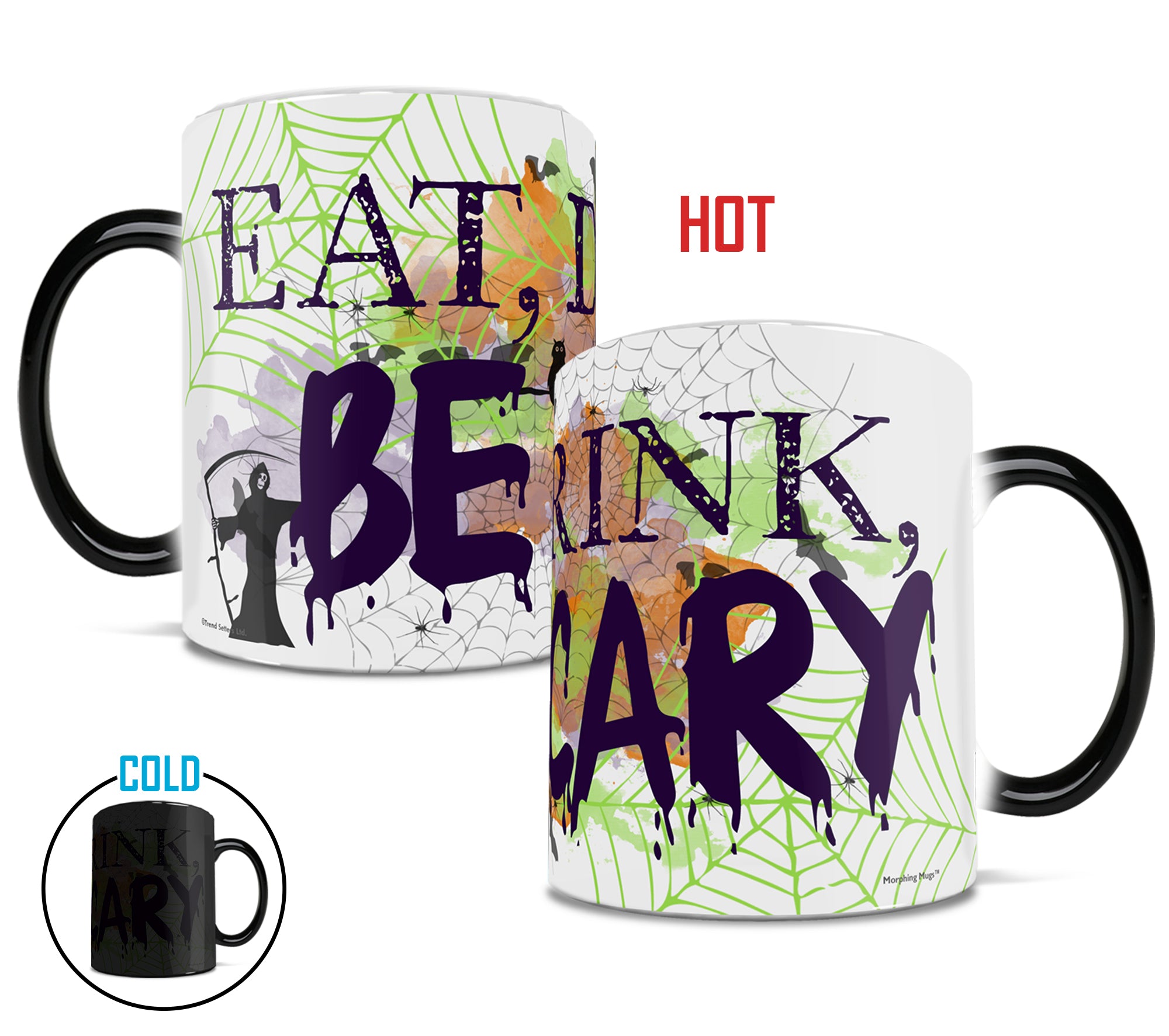 Halloween Collection (Eat Drink Be Scary) Morphing Mugs® Heat-Sensitive Mug MMUG243