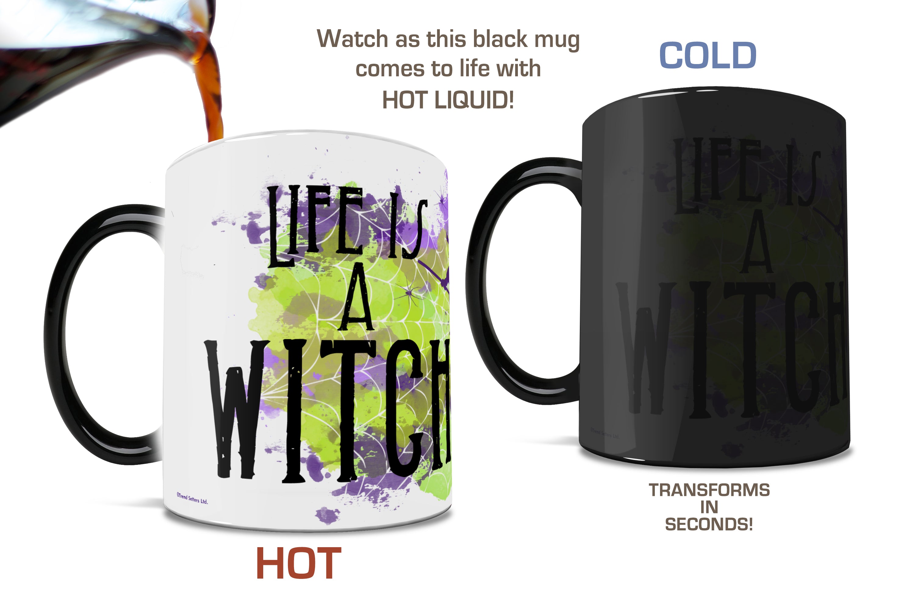 Halloween Collection (Life is a Witch) Morphing Mugs® Heat-Sensitive Mug MMUG246