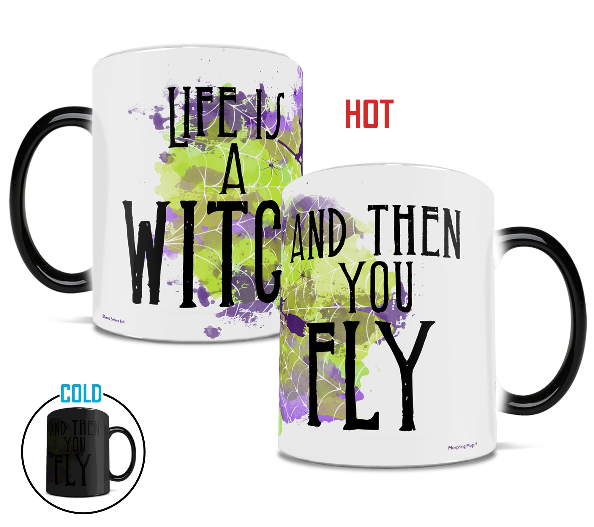Halloween Collection (Life is a Witch) Morphing Mugs® Heat-Sensitive Mug MMUG246