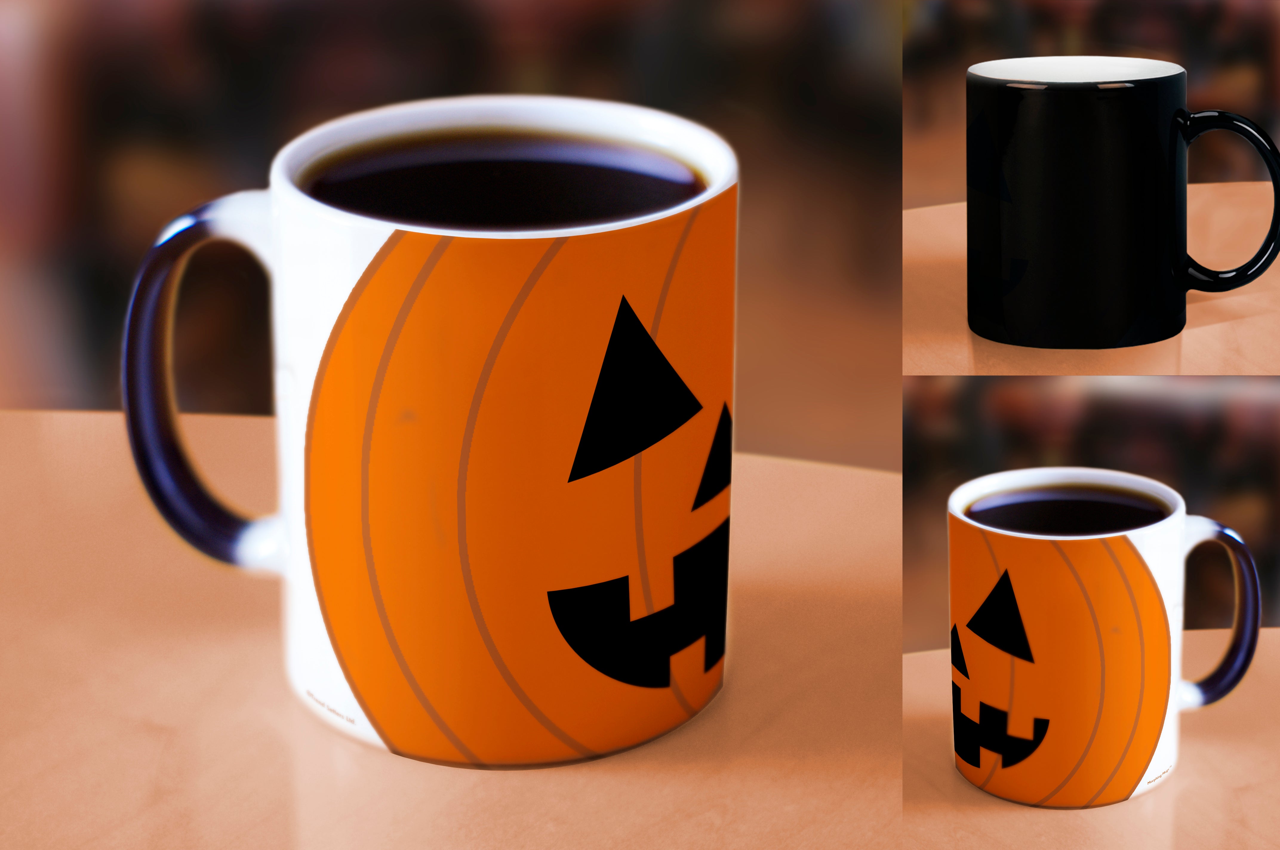Halloween Collection (Face of Pumpkin) Morphing Mugs® Heat-Sensitive Mug MMUG247