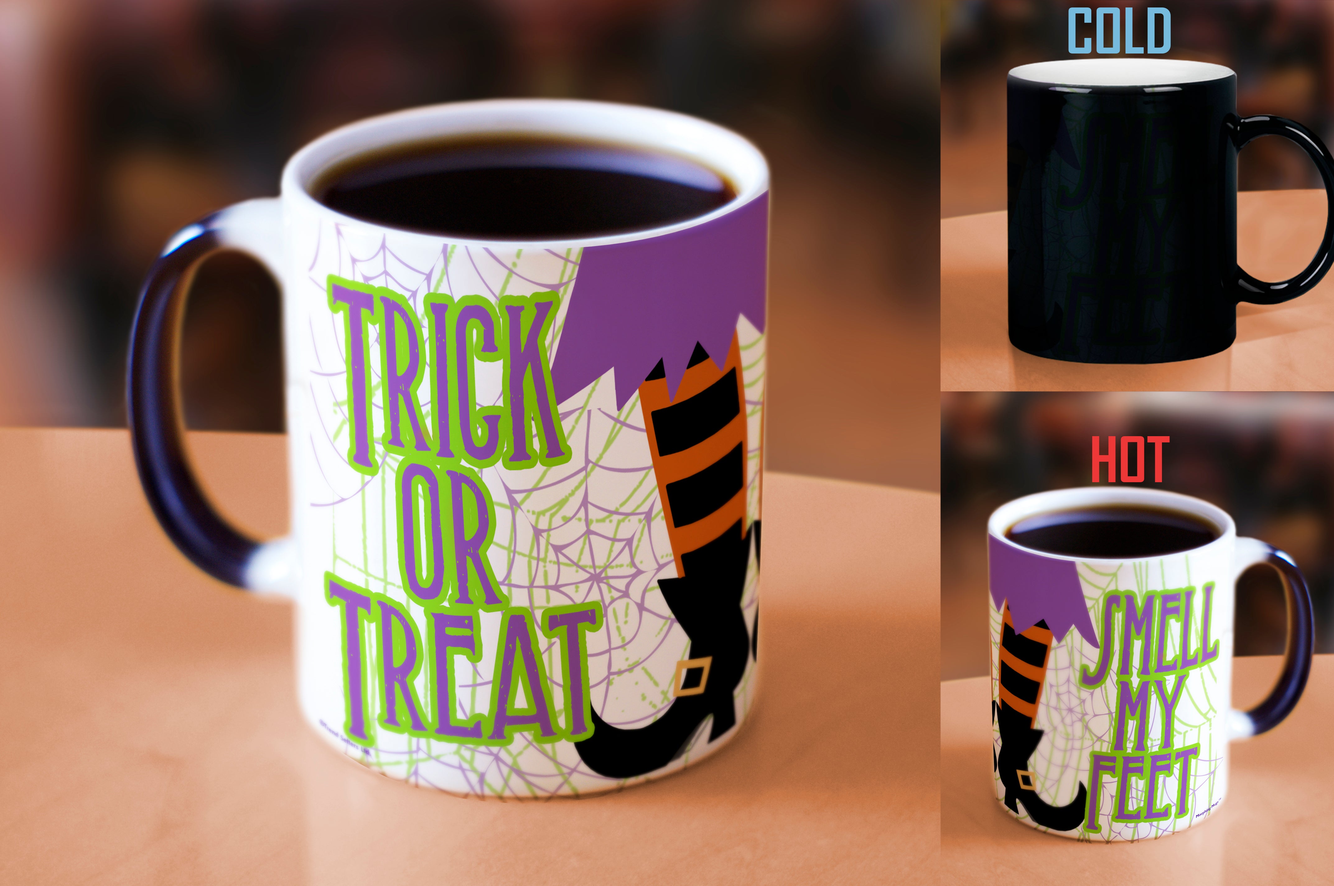 Halloween Collection (Smell My Feet) Morphing Mugs® Heat-Sensitive Mug MMUG248