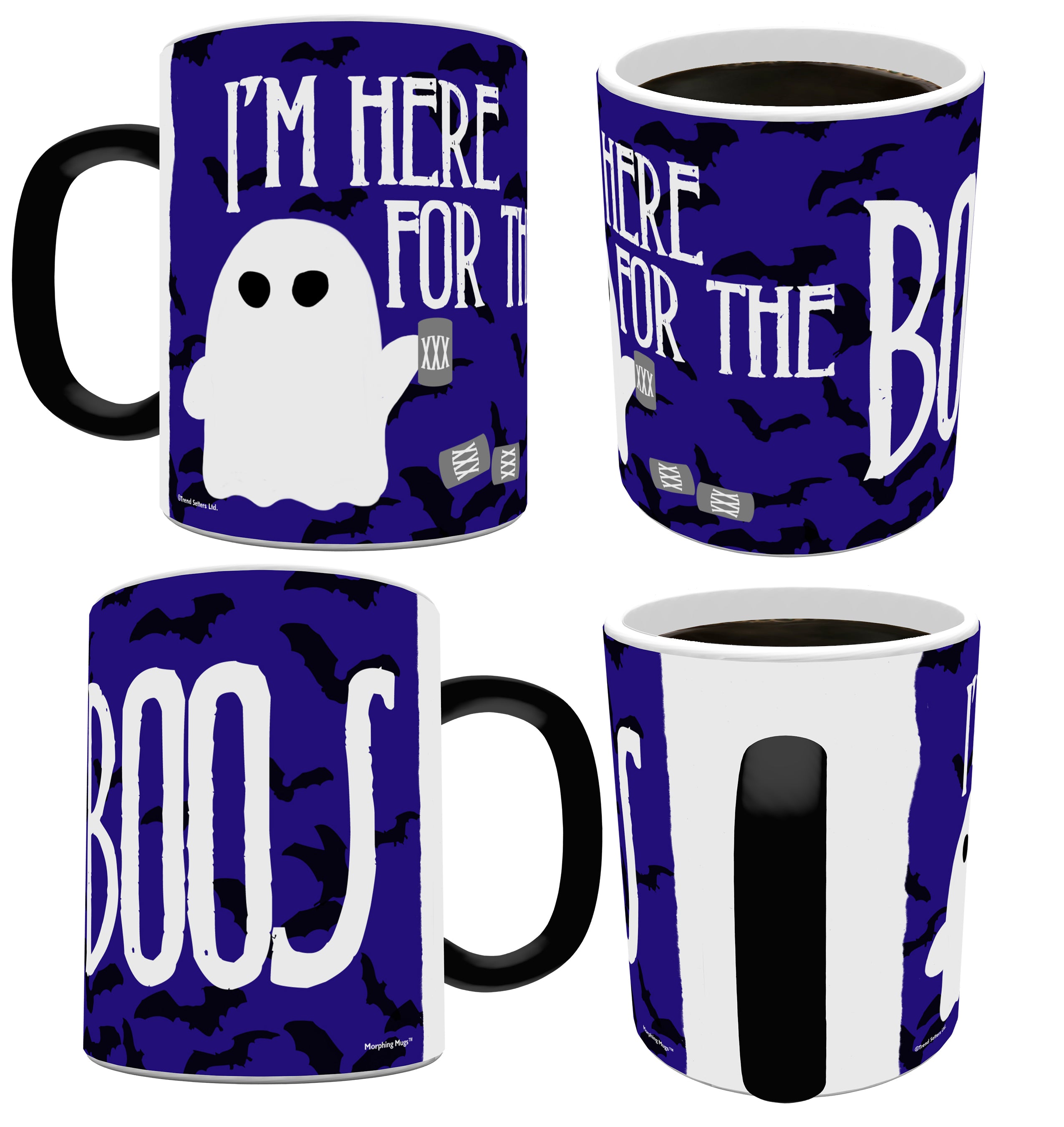 Halloween Collection (Here For The Boos) Morphing Mugs® Heat-Sensitive Mug MMUG249
