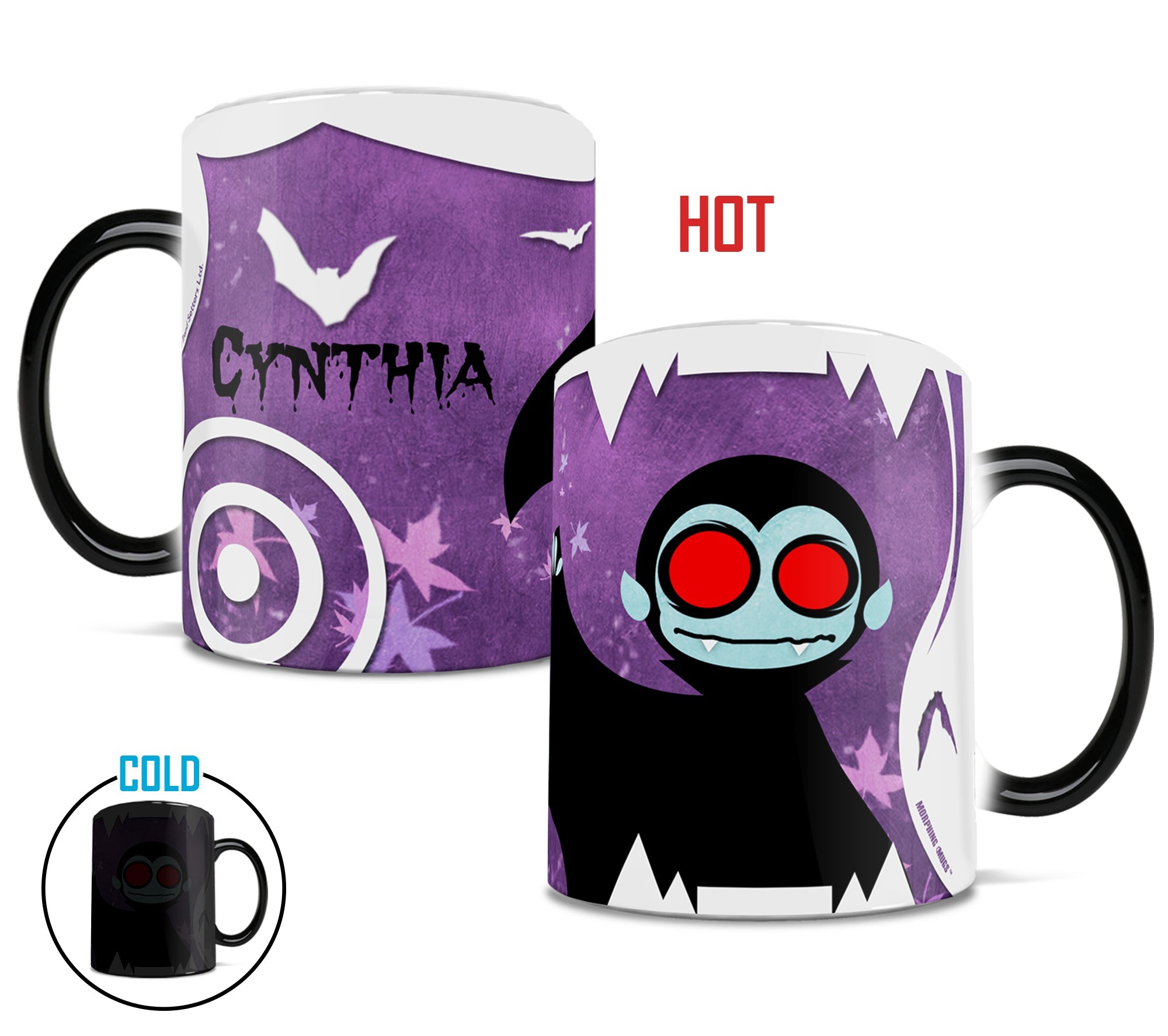 Halloween Collection (Vampire - Personalized) Morphing Mugs® Heat-Sensitive Mug MMUG251