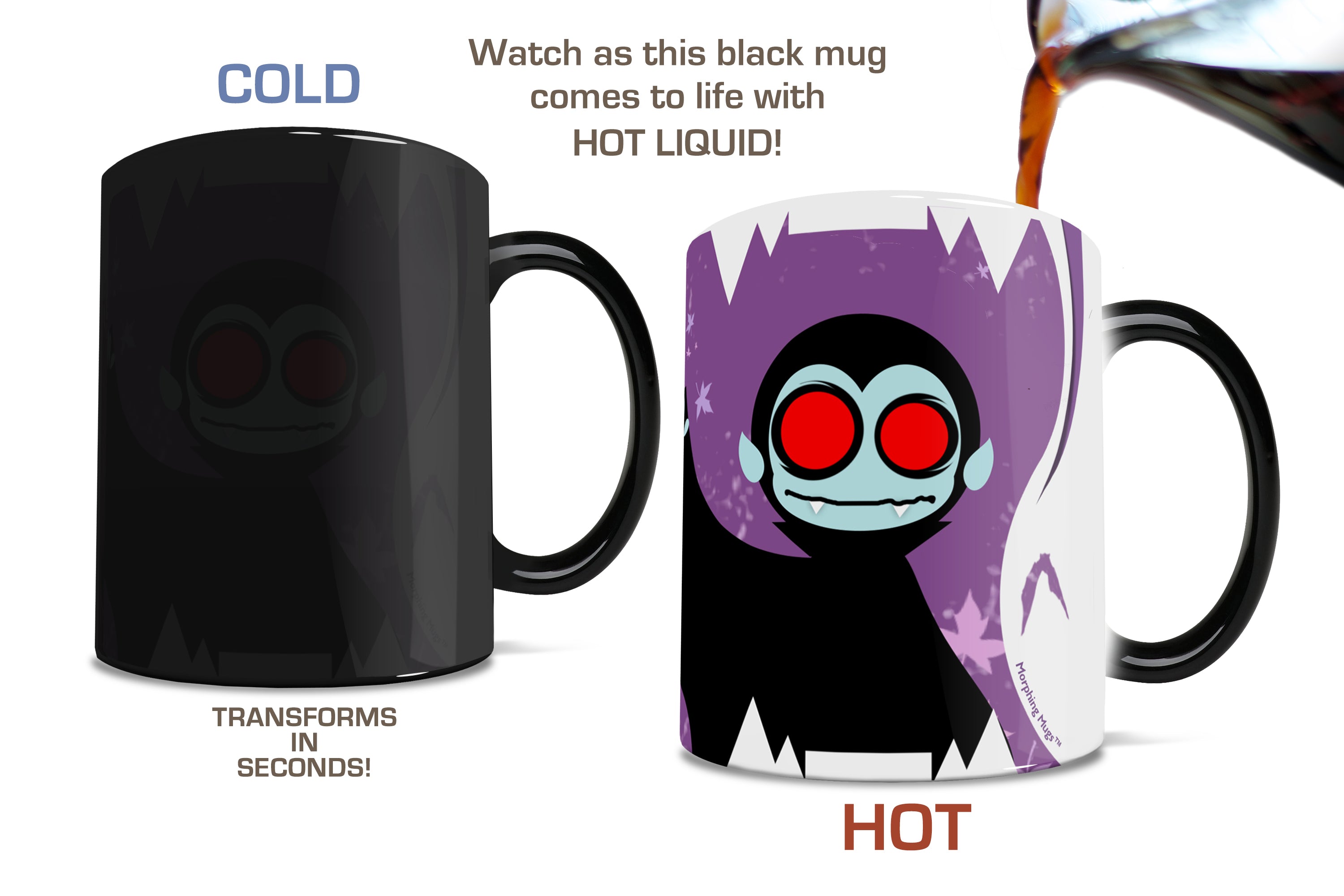 Halloween Collection (Vampire - Personalized) Morphing Mugs® Heat-Sensitive Mug MMUG251