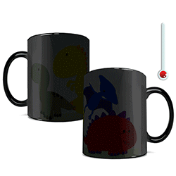 Kids Collection (Dinosaur Lineup) Morphing Mugs® Heat-Sensitive Mug MMUG252