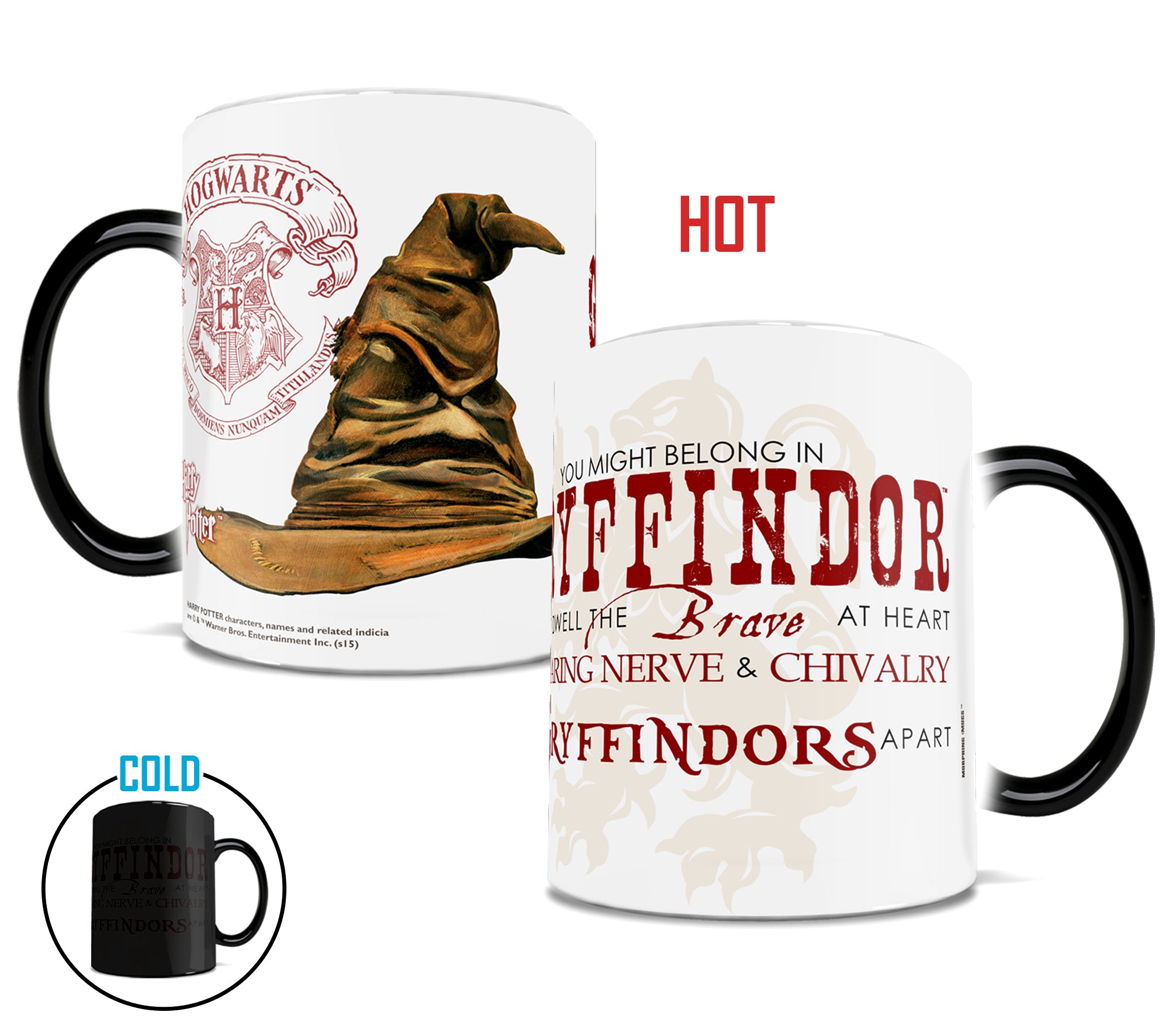 Harry Potter (Sorting Hat Gryffindor) Morphing Mugs® Heat Sensitive Mug MMUG253