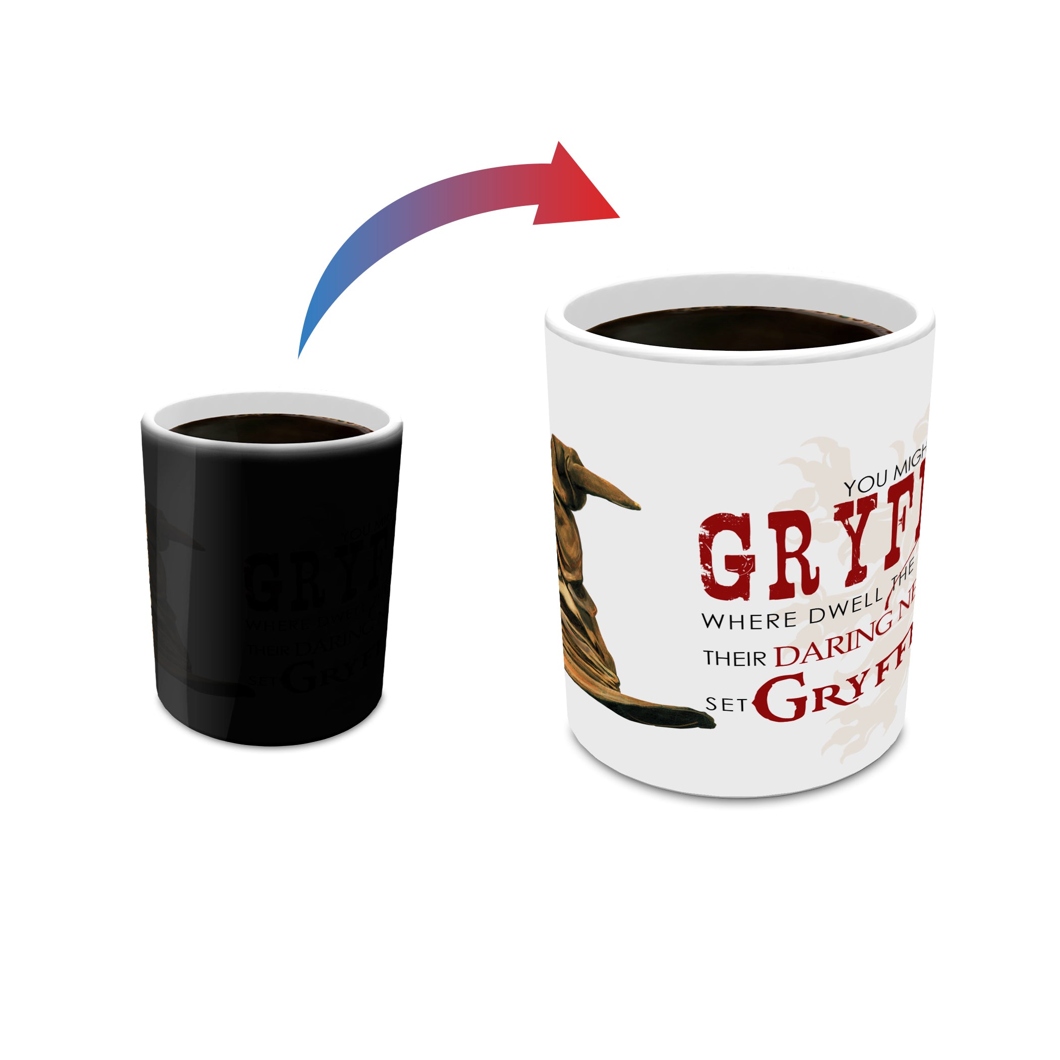 Harry Potter (Sorting Hat Gryffindor) Morphing Mugs® Heat Sensitive Mug MMUG253