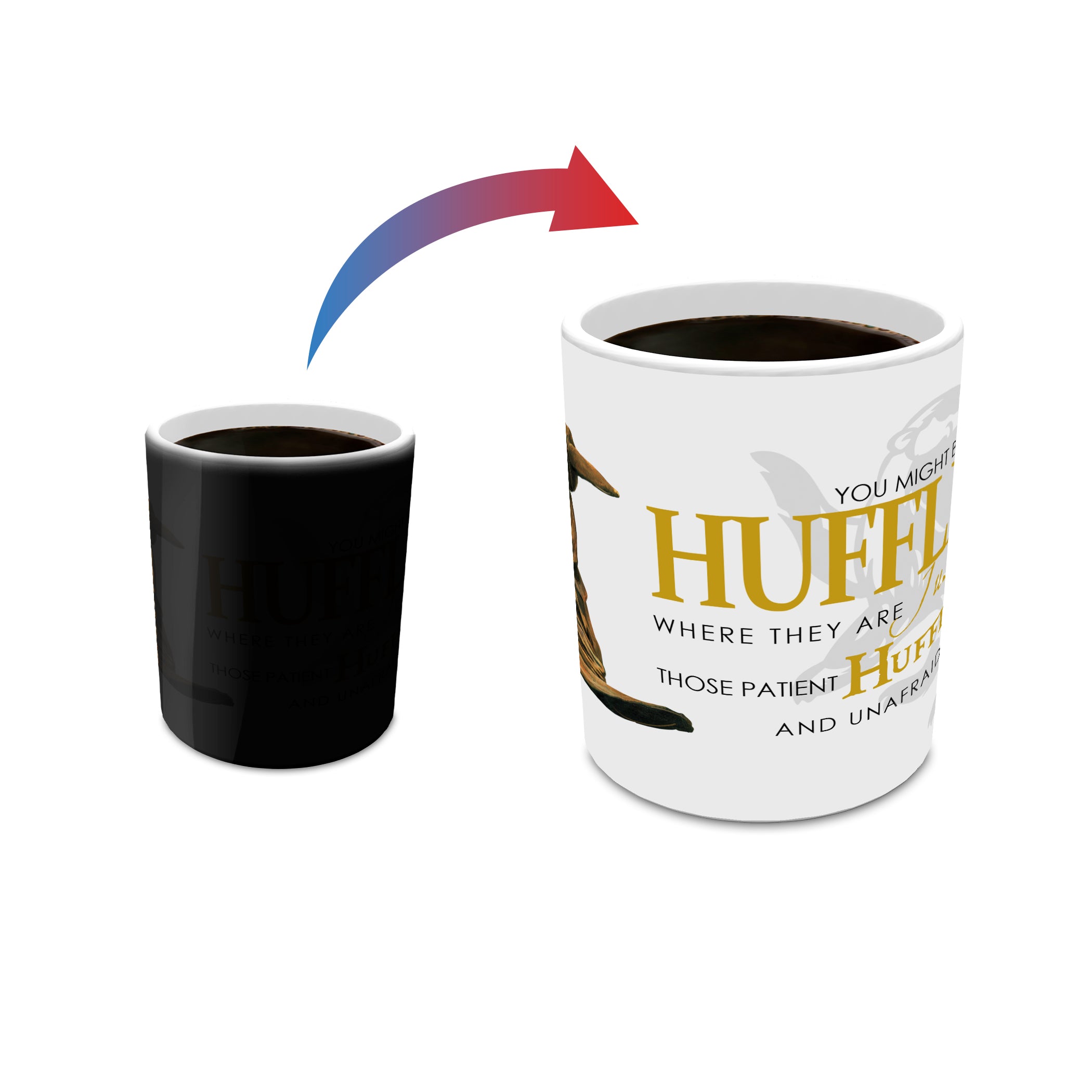 Harry Potter (Sorting Hat Hufflepuff) Morphing Mugs® Heat Sensitive Mug MMUG255