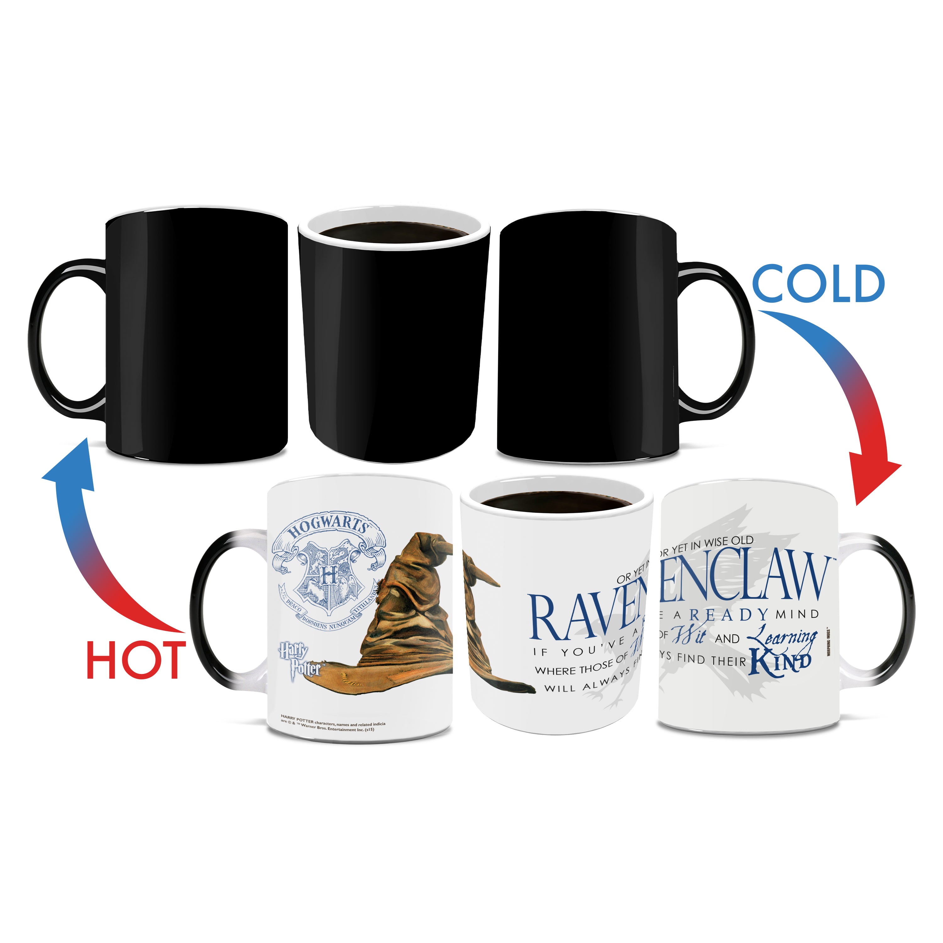 Harry Potter (Sorting Hat Ravenclaw) Morphing Mugs® Heat Sensitive Mug MMUG256