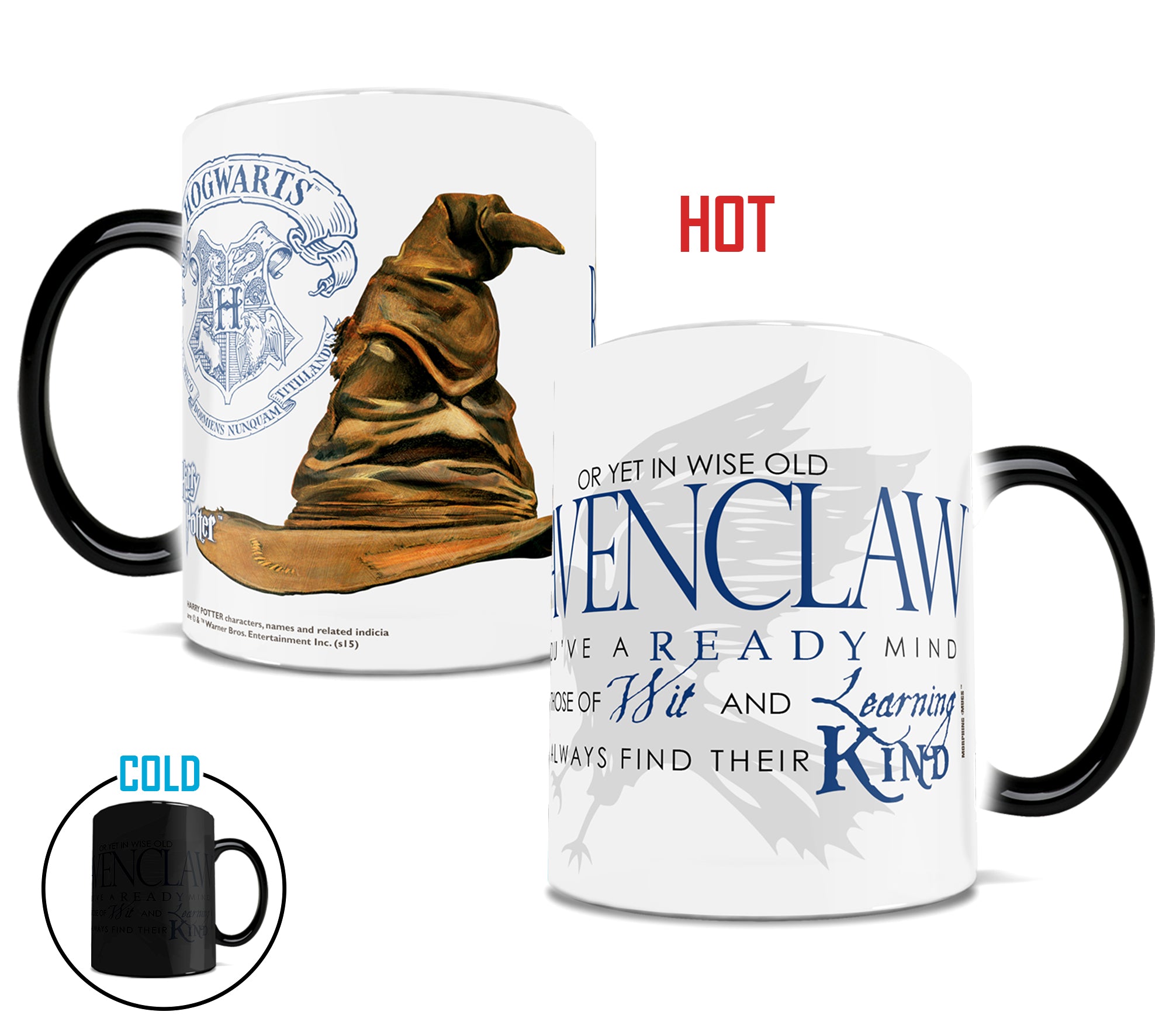 Harry Potter (Sorting Hat Ravenclaw) Morphing Mugs® Heat Sensitive Mug MMUG256