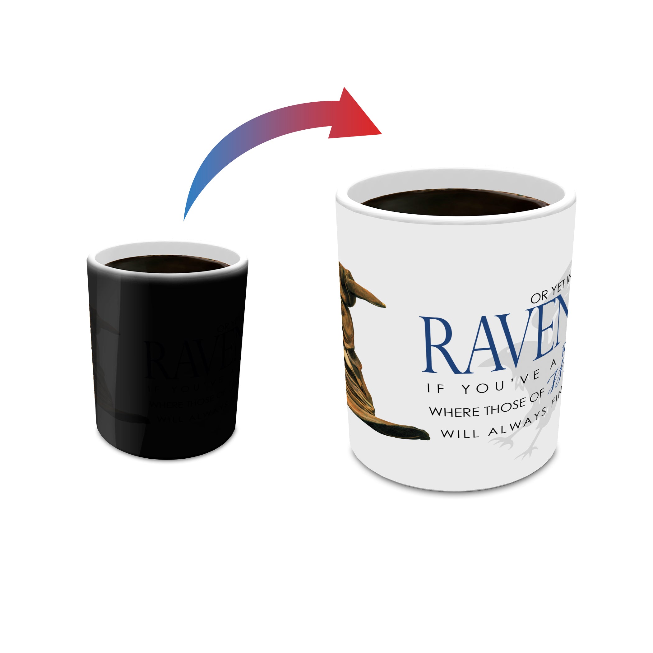 Harry Potter (Sorting Hat Ravenclaw) Morphing Mugs® Heat Sensitive Mug MMUG256