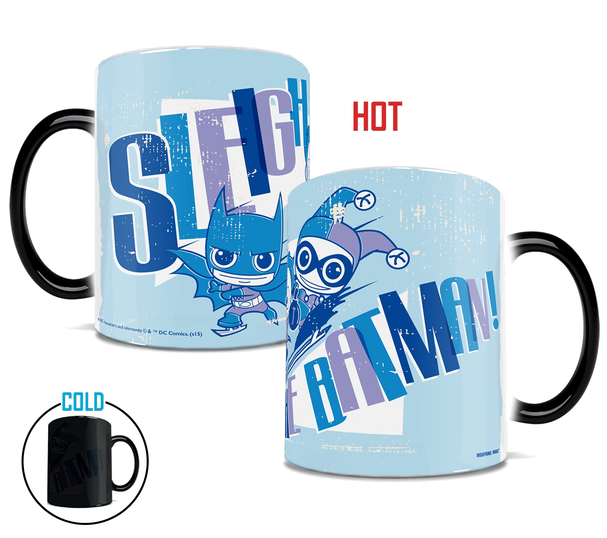 DC Comics (Sleigh the Batman) Morphing Mugs® Heat-Sensitive Mug MMUG262