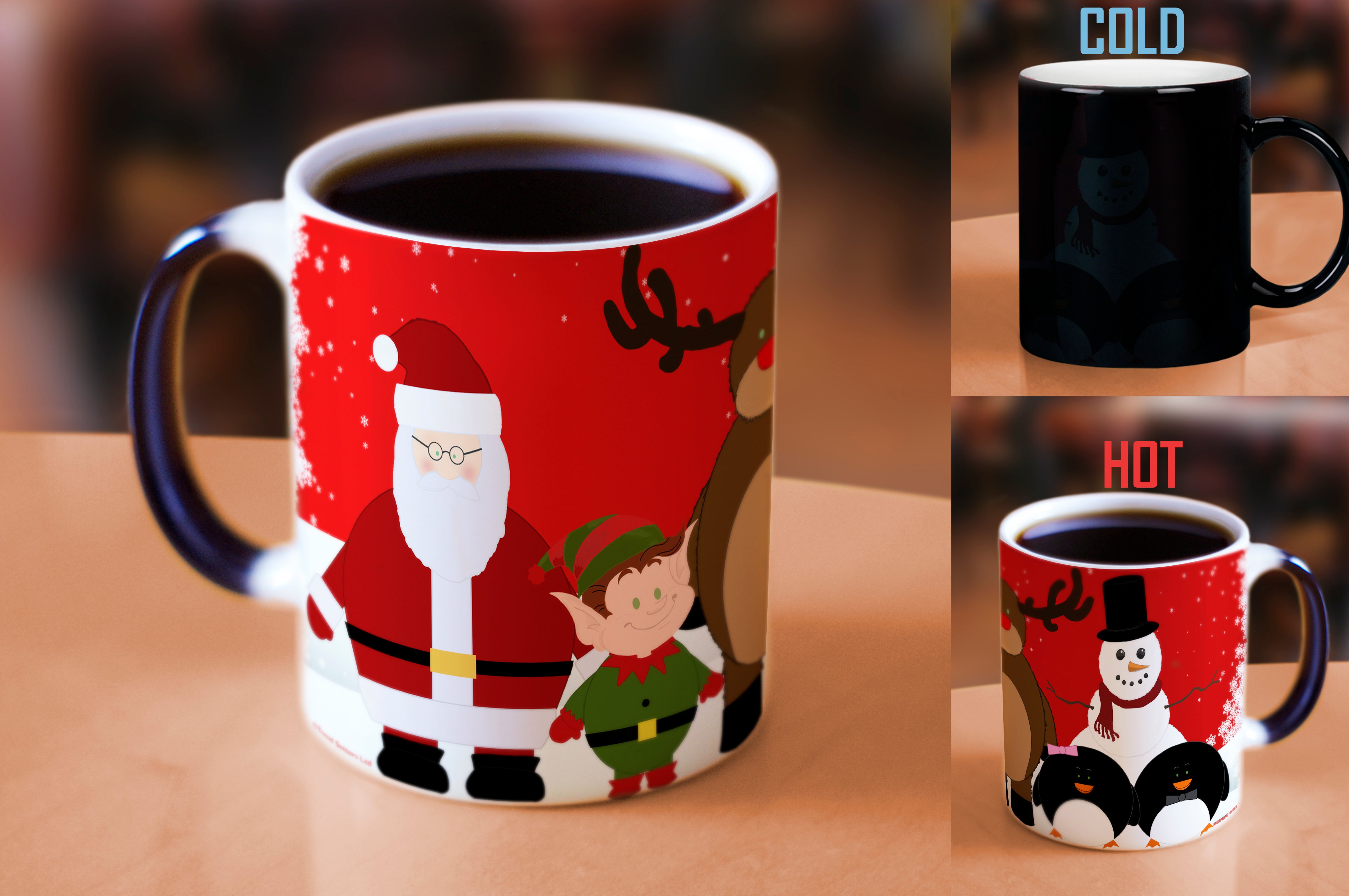Christmas Collection (Character Lineup) Morphing Mugs®  Heat-Sensitive Mug MMUG272