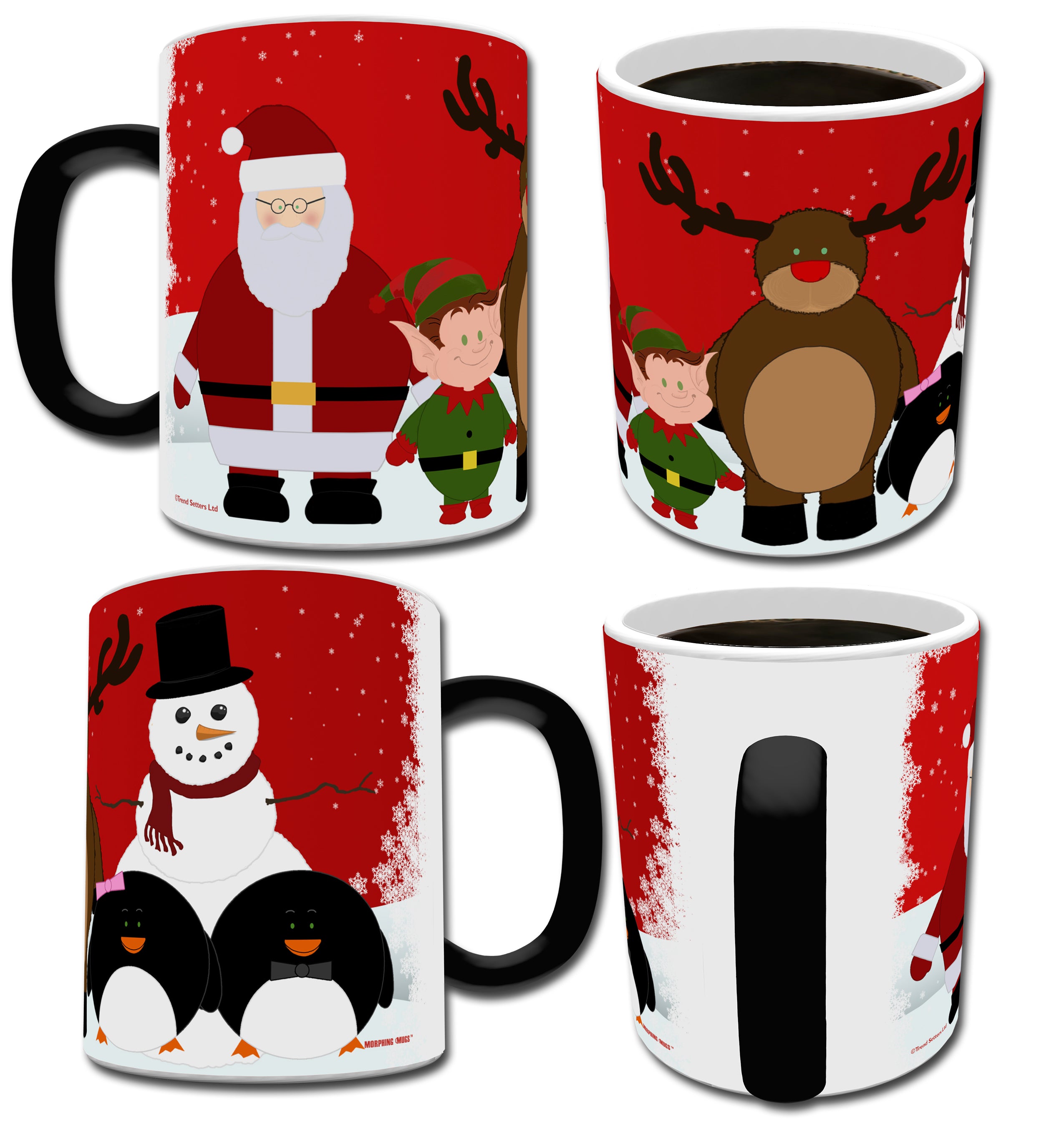 Christmas Collection (Character Lineup) Morphing Mugs®  Heat-Sensitive Mug MMUG272