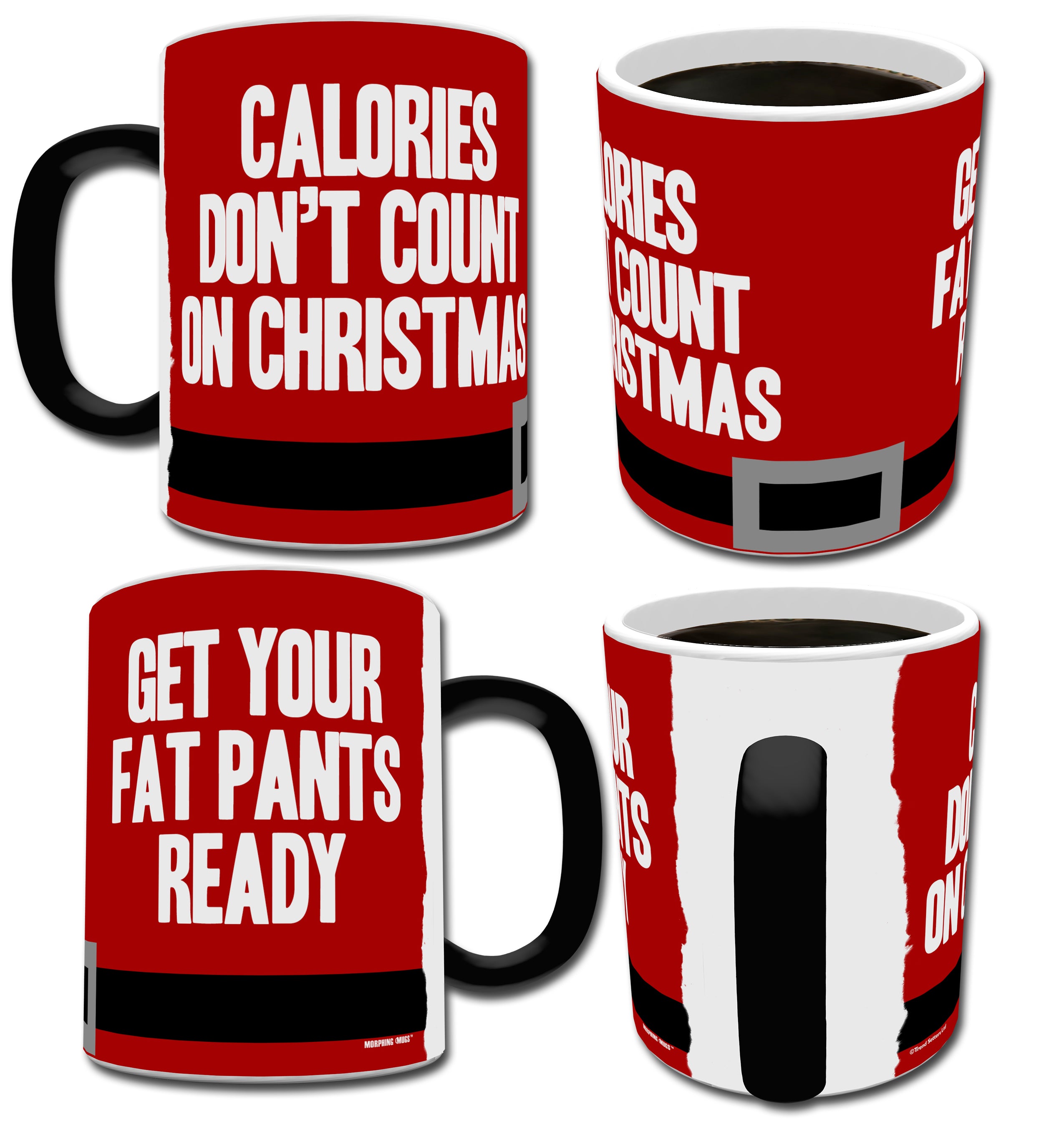 Christmas Collection (Fat Pants) Morphing Mugs®  Heat-Sensitive Mug MMUG273