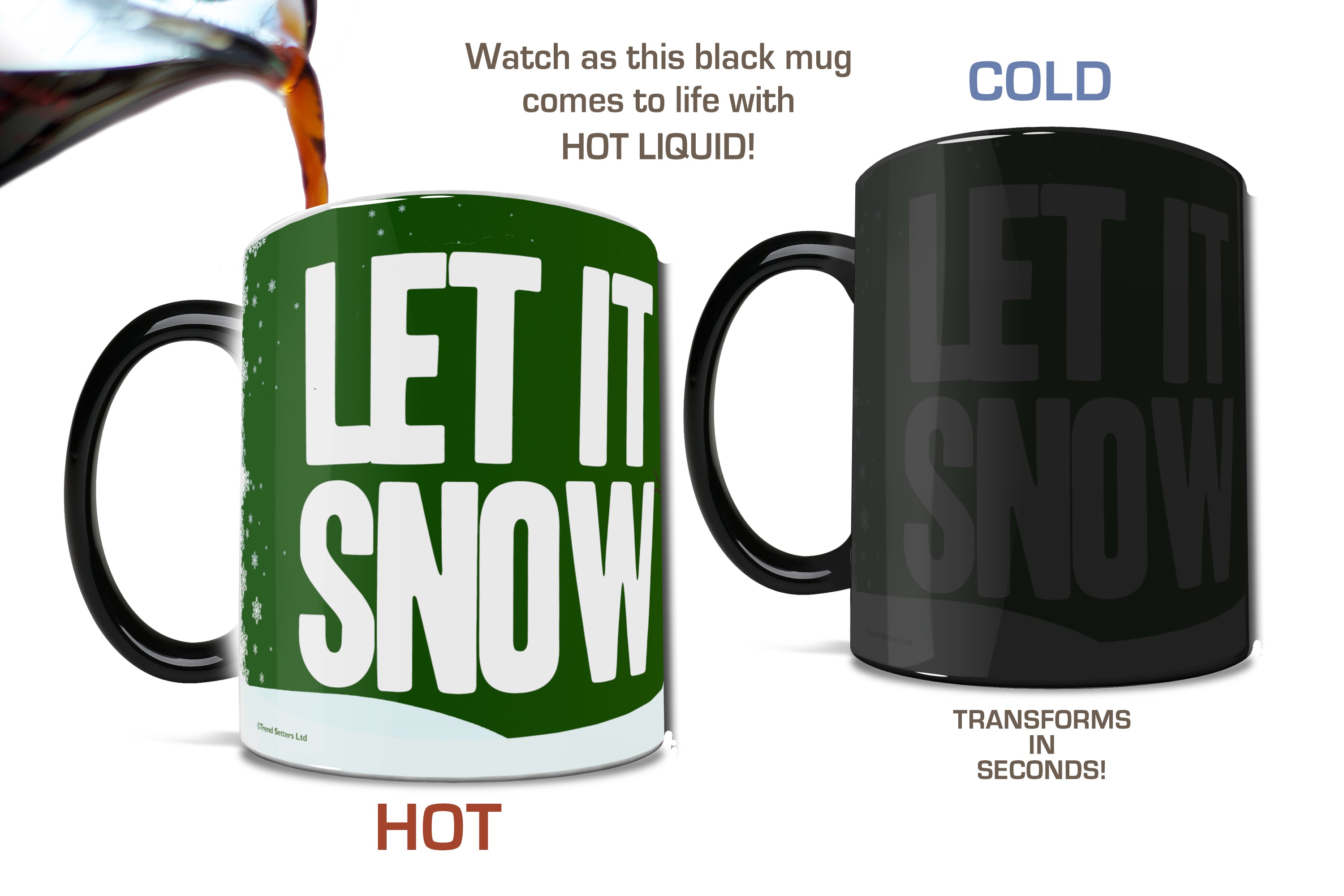 Christmas Collection (Let It Snow) Morphing Mugs® Heat-Sensitive Mug MMUG274