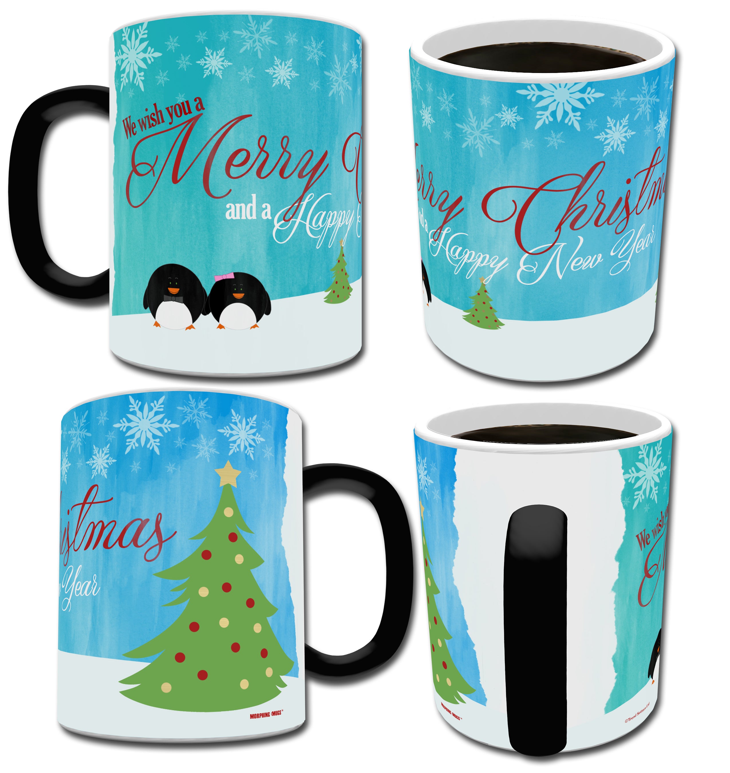 Christmas Collection (Merry New Year) Morphing Mugs® Heat-Sensitive Mug MMUG276