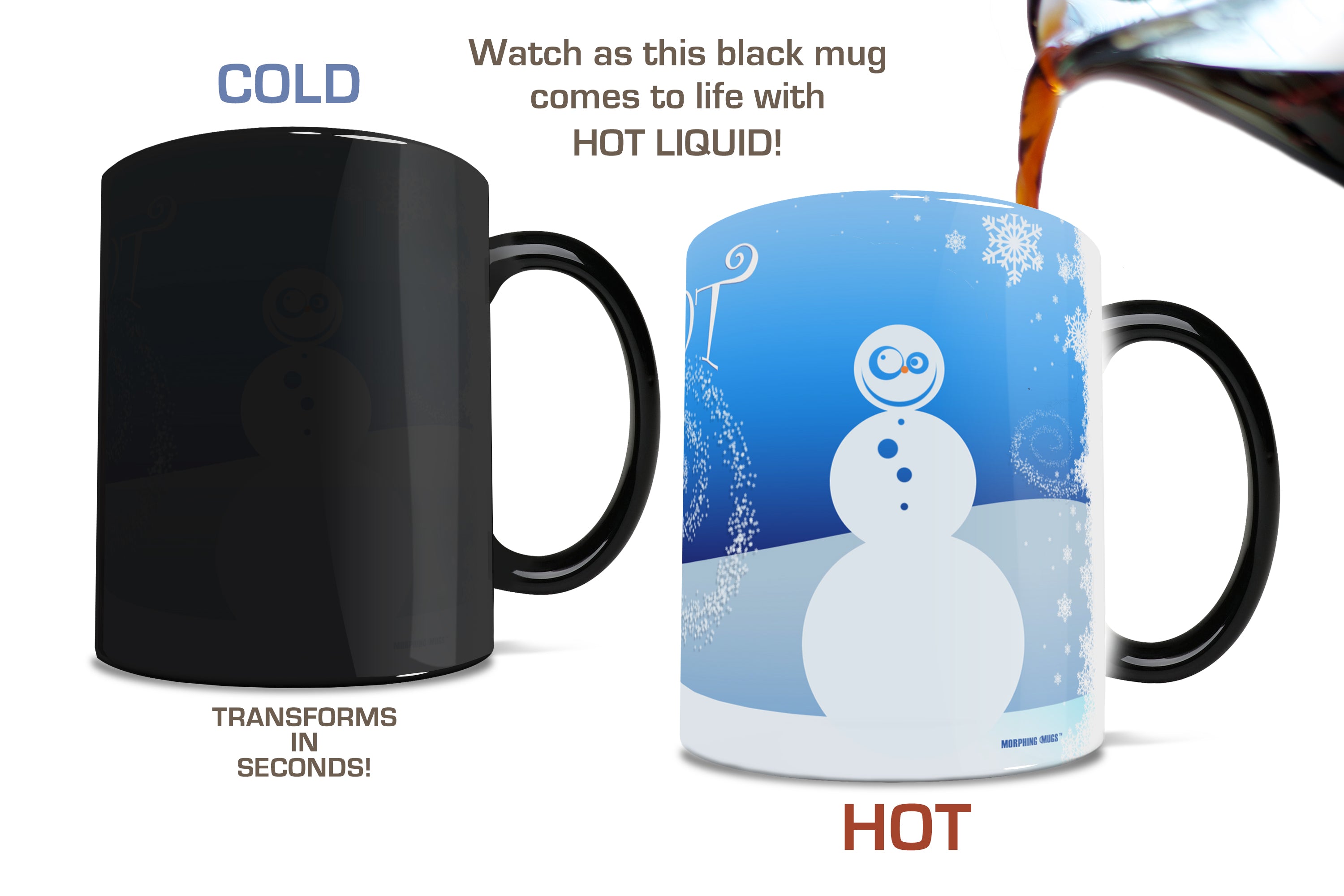 Christmas Collection (Hot Cocoa) Morphing Mugs® Heat-Sensitive Mug MMUG281
