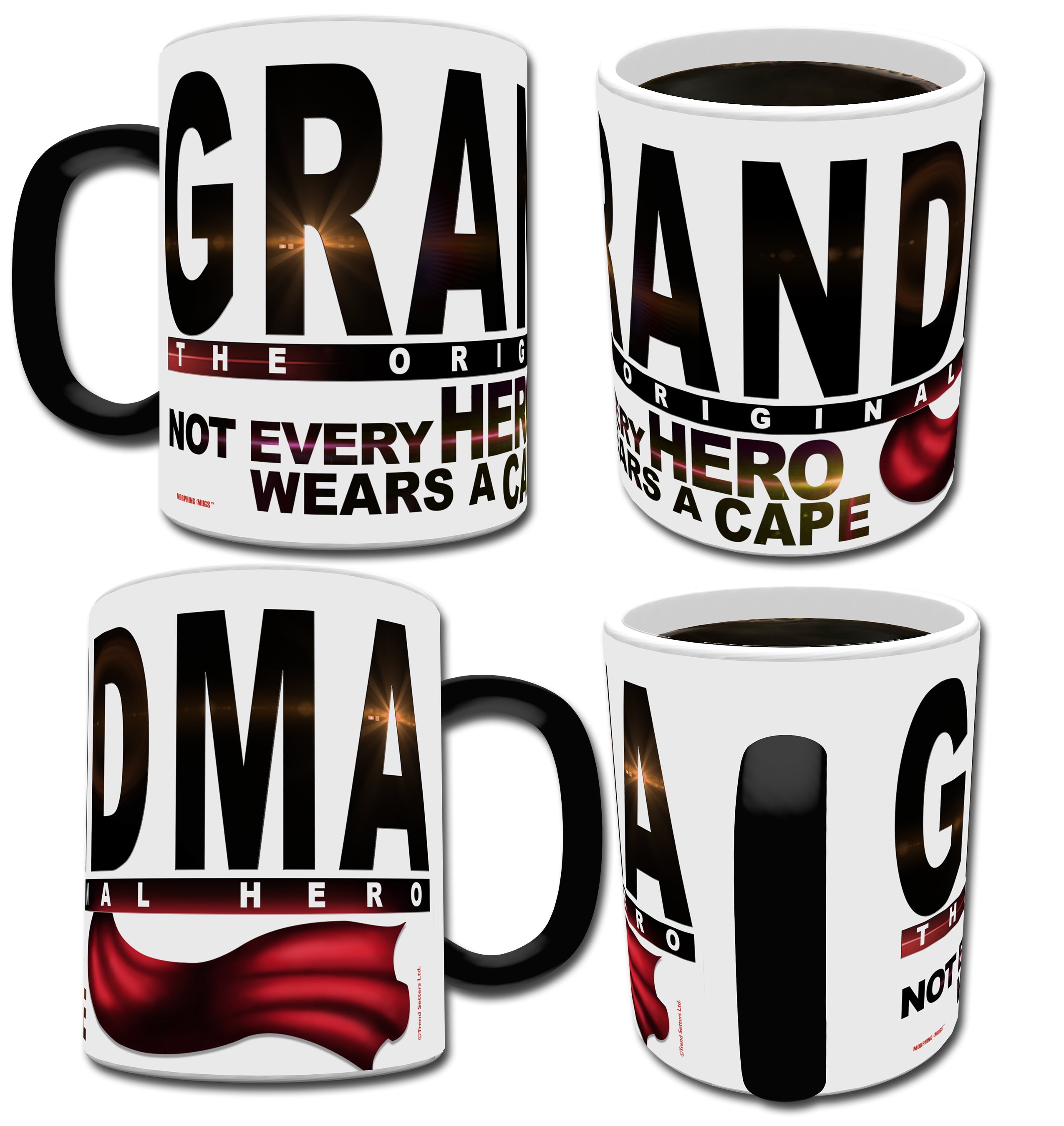 Family Collection (Grandma is My Hero) Morphing Mugs® Heat-Sensitive Mug MMUG284
