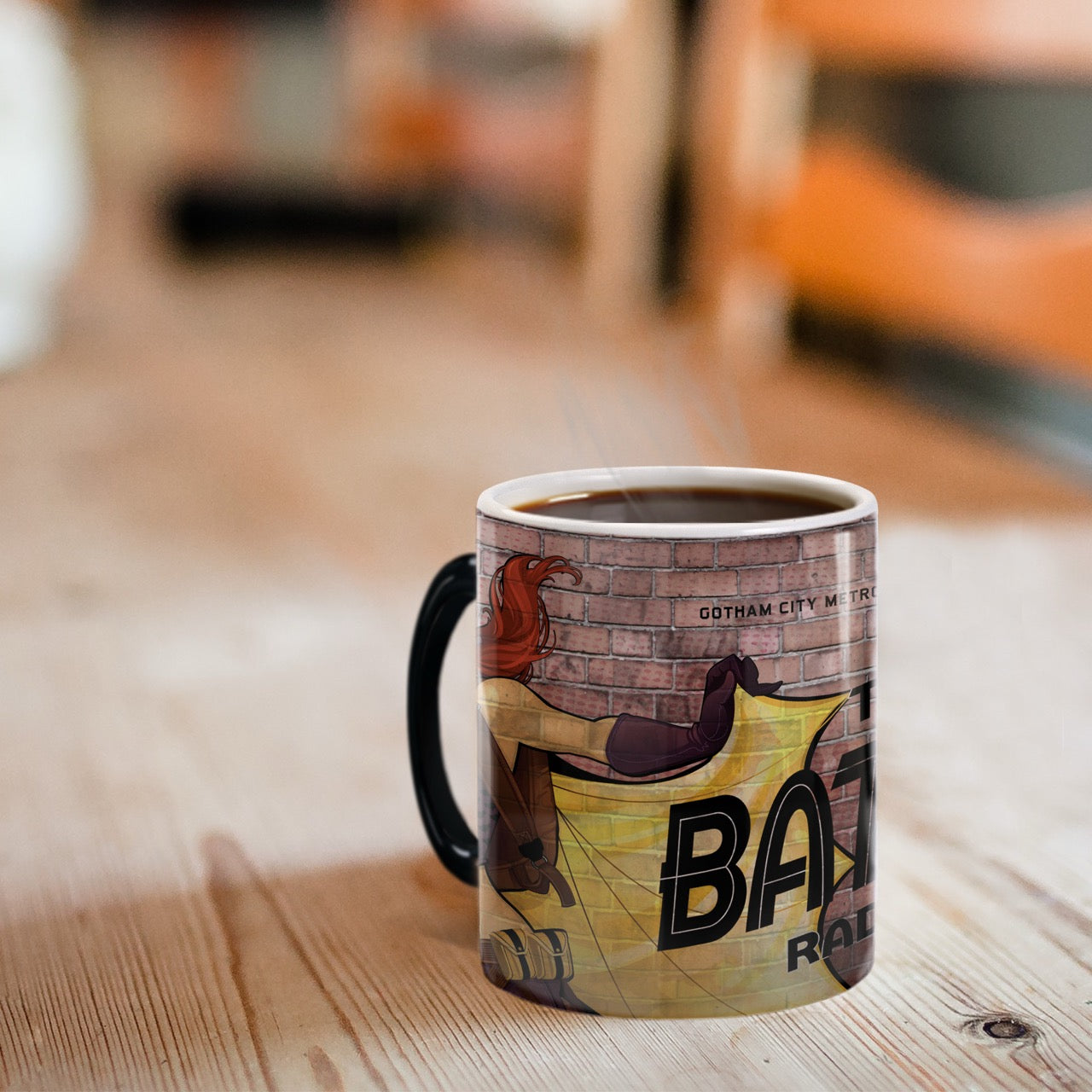 DC Comics (Justice League – Batgirl Radio Hour) Morphing Mugs® Heat-Sensitive Mug MMUG290