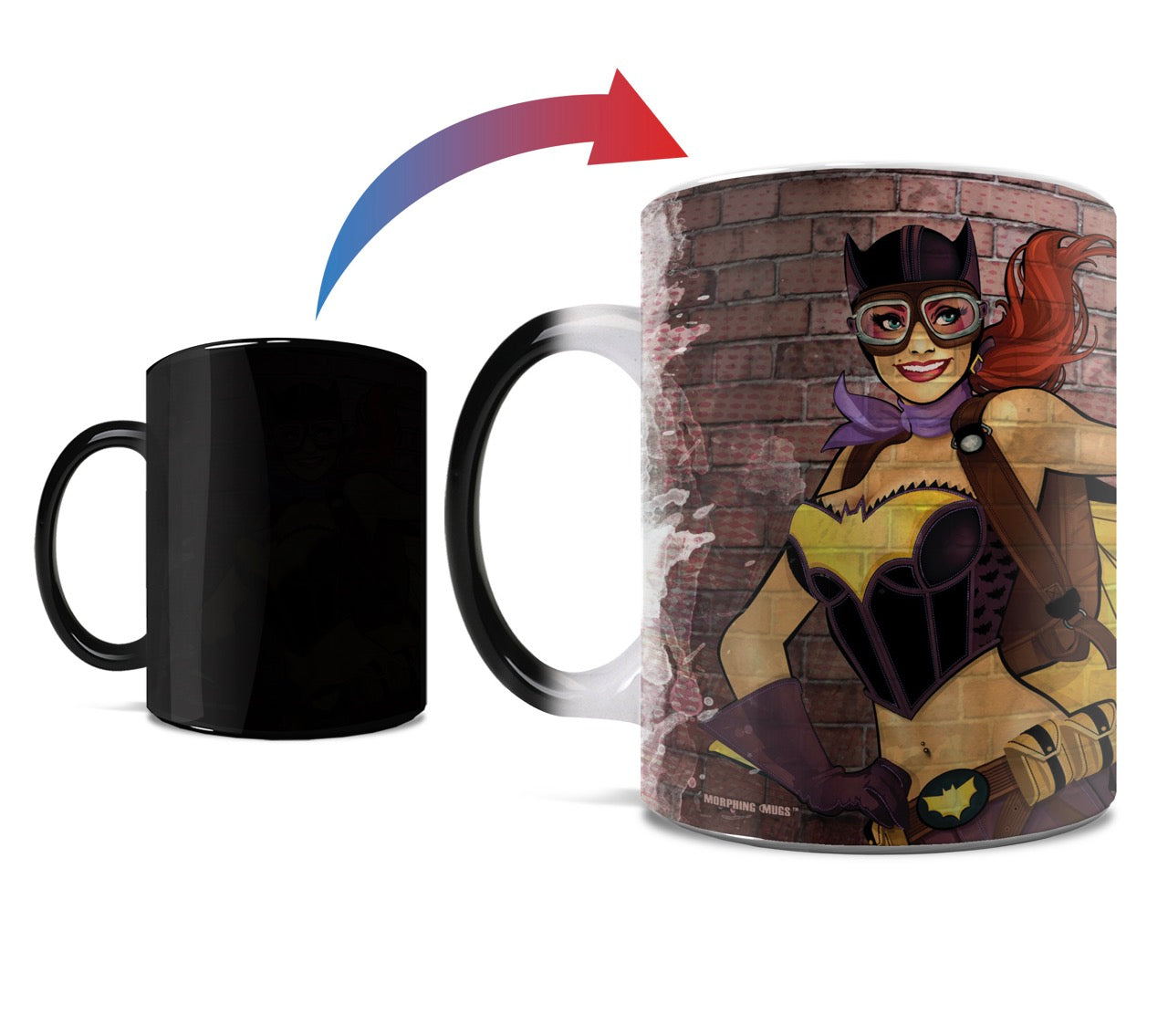 DC Comics (Justice League – Batgirl Radio Hour) Morphing Mugs® Heat-Sensitive Mug MMUG290