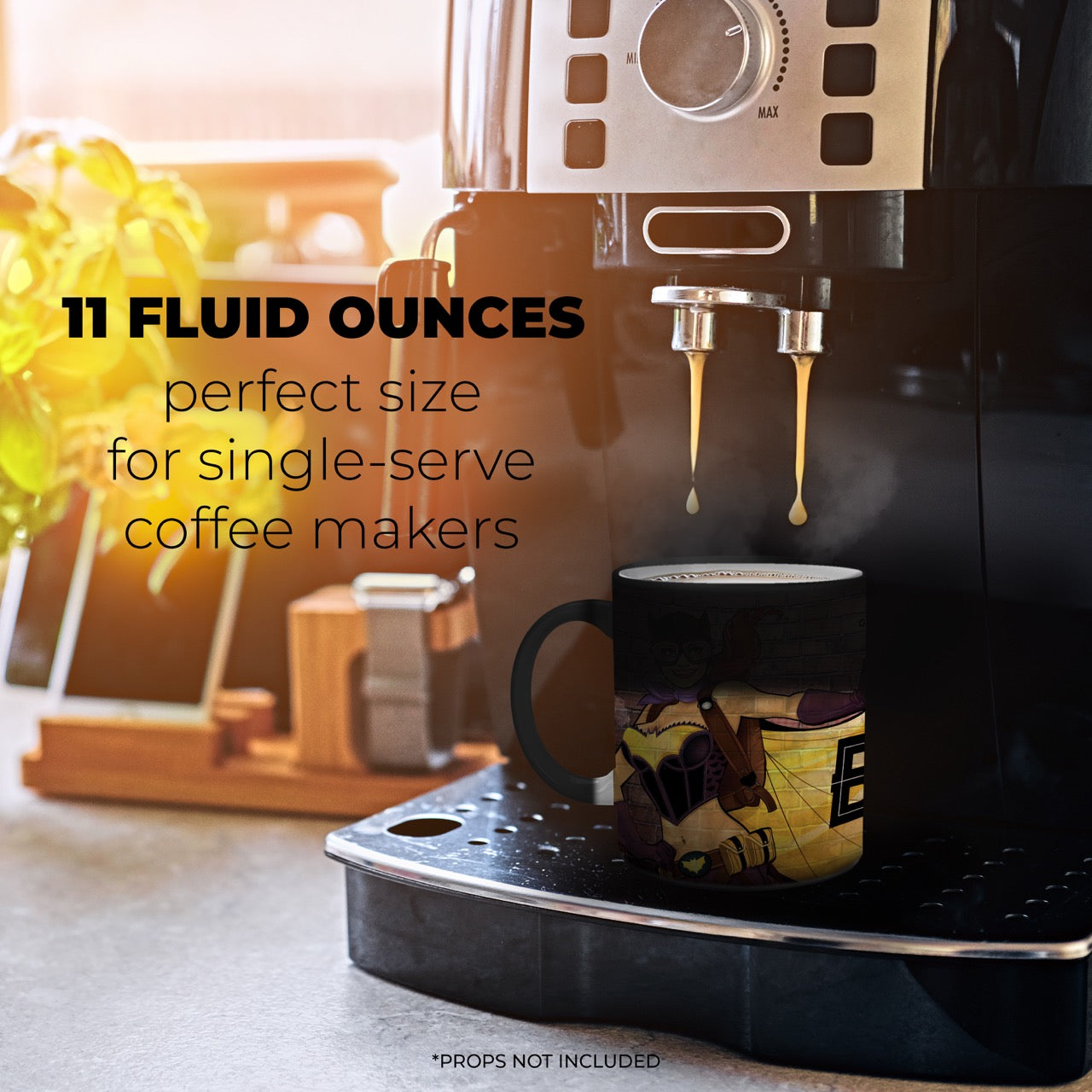 DC Comics (Justice League – Batgirl Radio Hour) Morphing Mugs® Heat-Sensitive Mug MMUG290