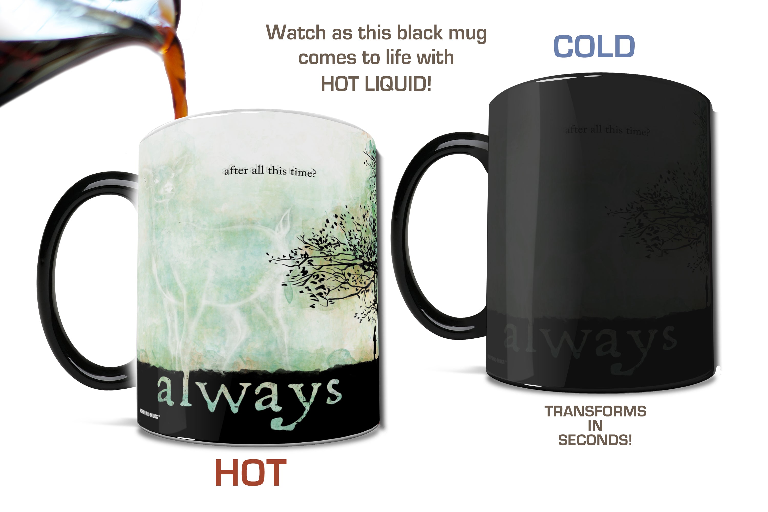 Harry Potter (Snape - Always) Morphing Mugs® Heat-Sensitive Mug MMUG294