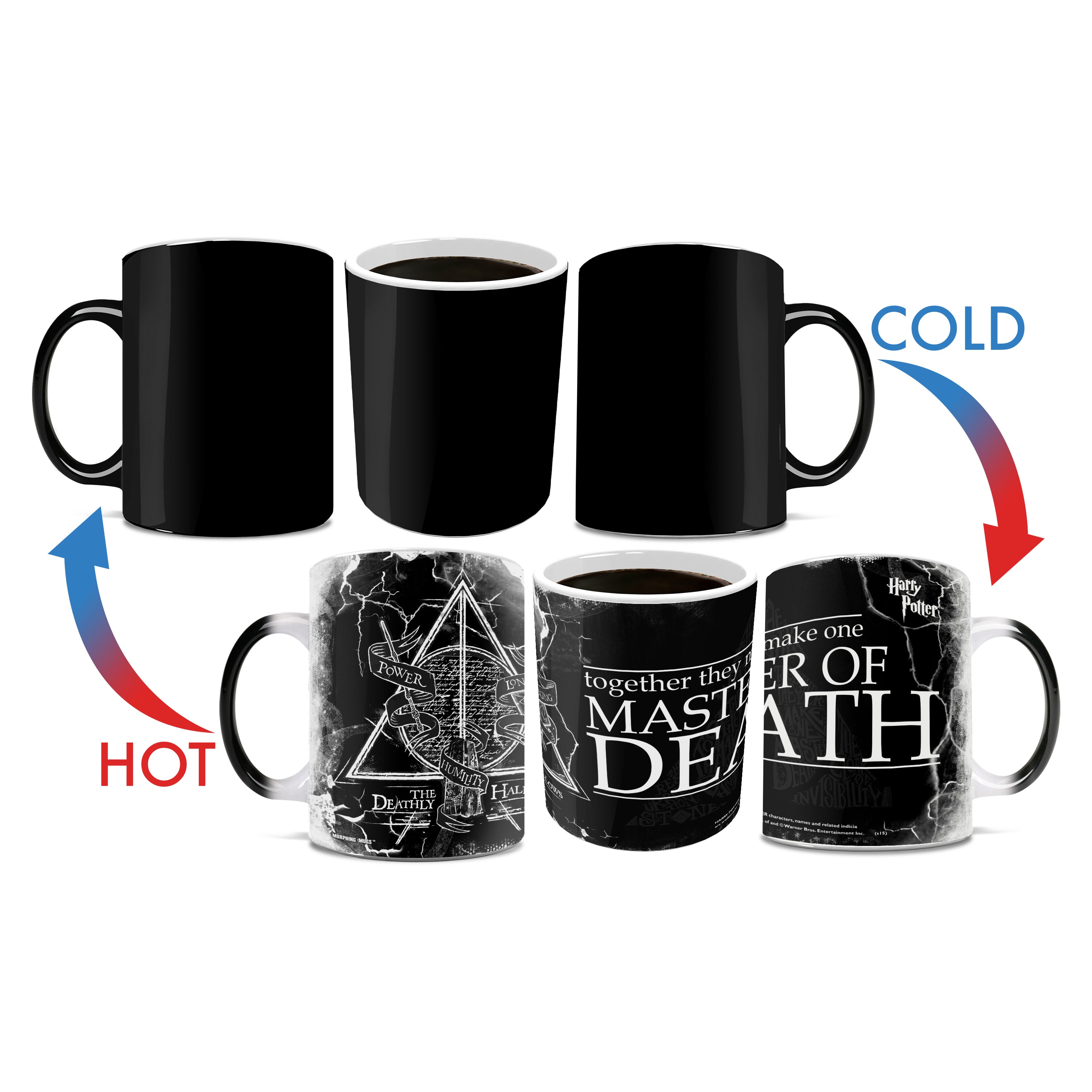 Harry Potter (The Deathly Hallows) Morphing Mugs® Heat Sensitive Mug MMUG295
