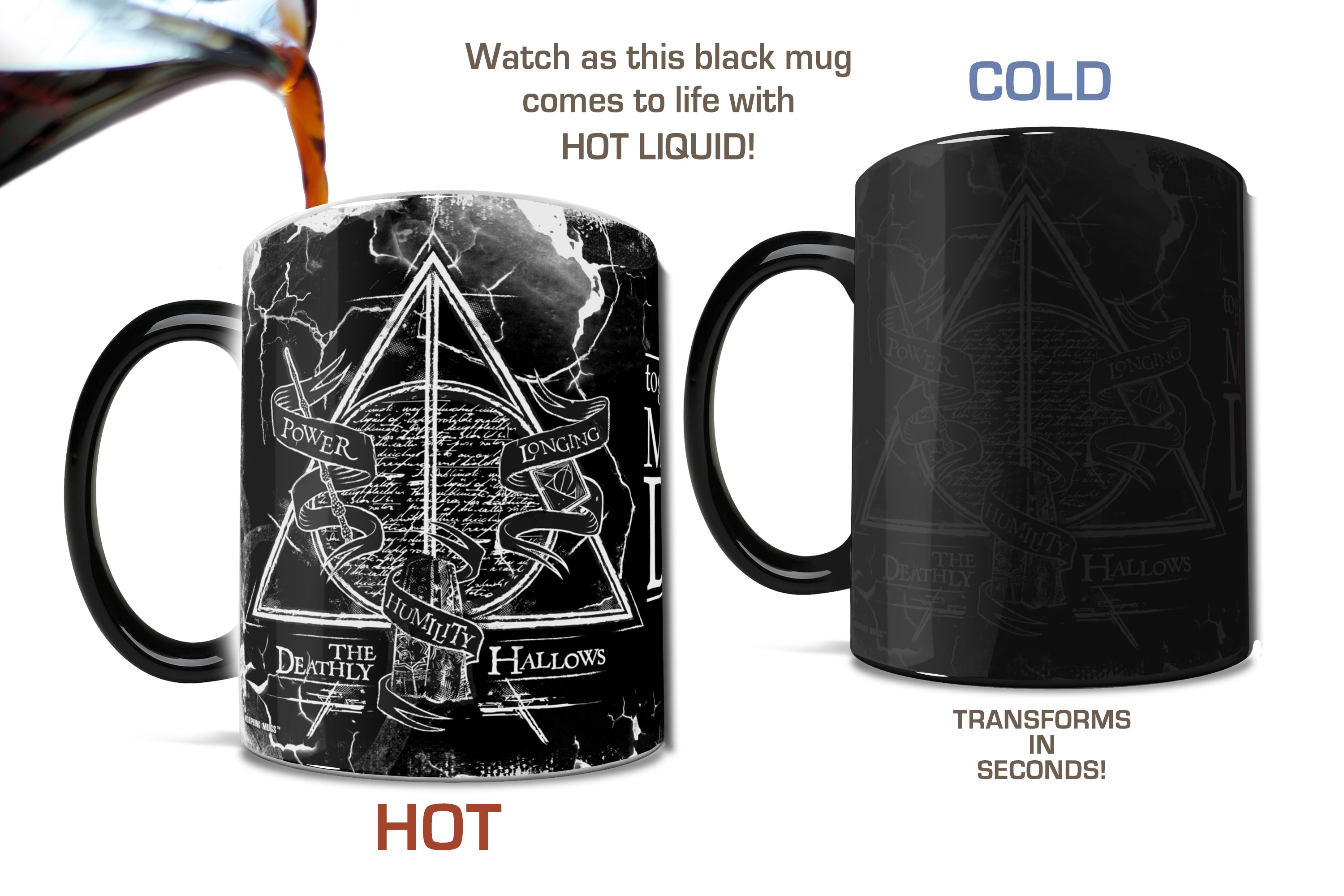 Harry Potter (The Deathly Hallows) Morphing Mugs® Heat Sensitive Mug MMUG295
