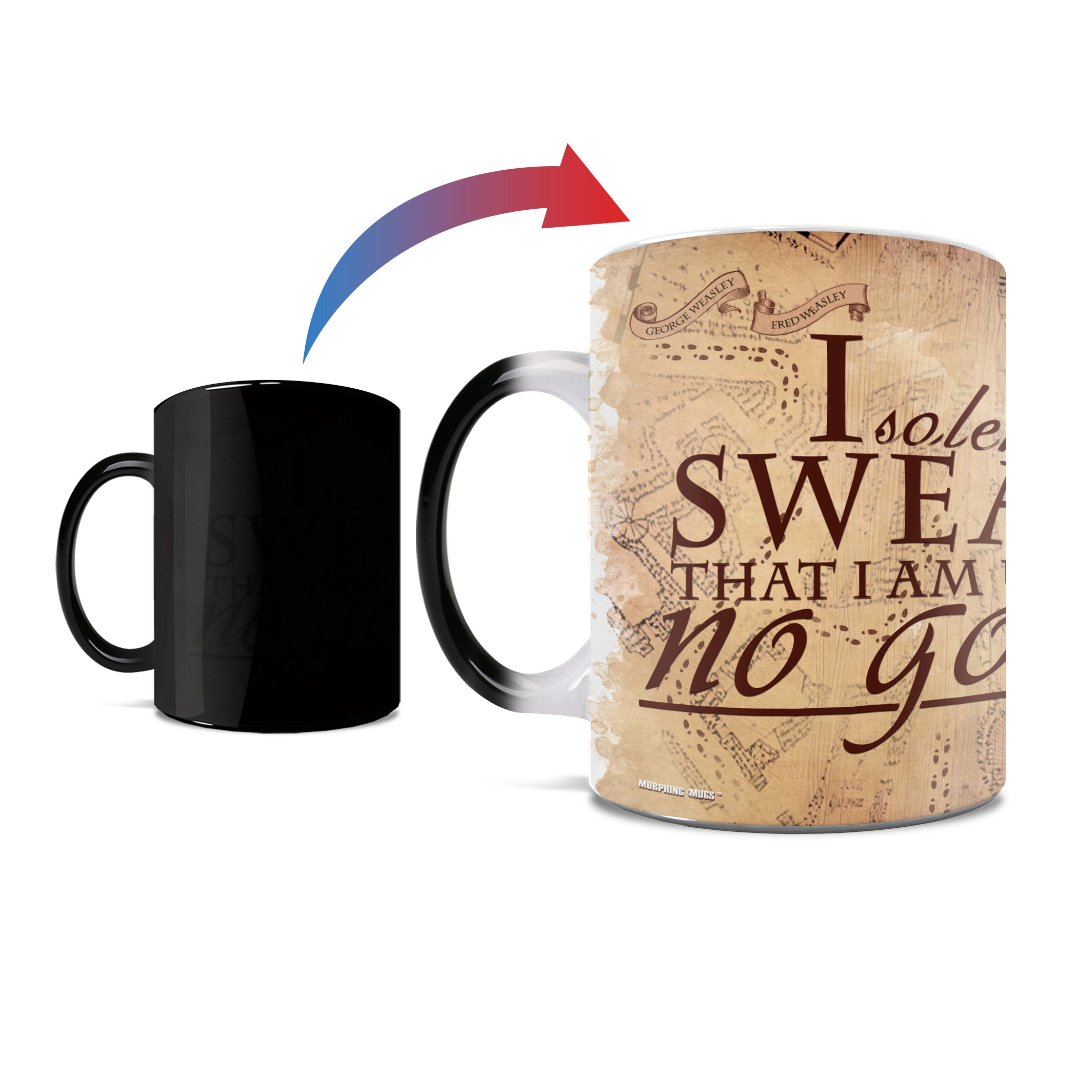 Harry Potter (Marauders Map) Morphing Mugs® Heat-Sensitive Mug MMUG298